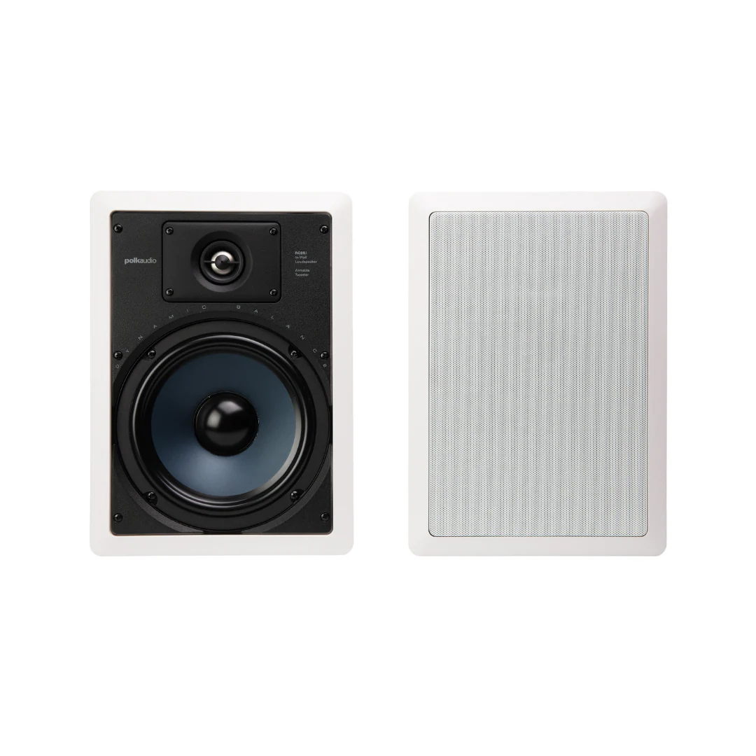Polk RC85i Premium In-Wall Speakers with 8" Driver (Pair)