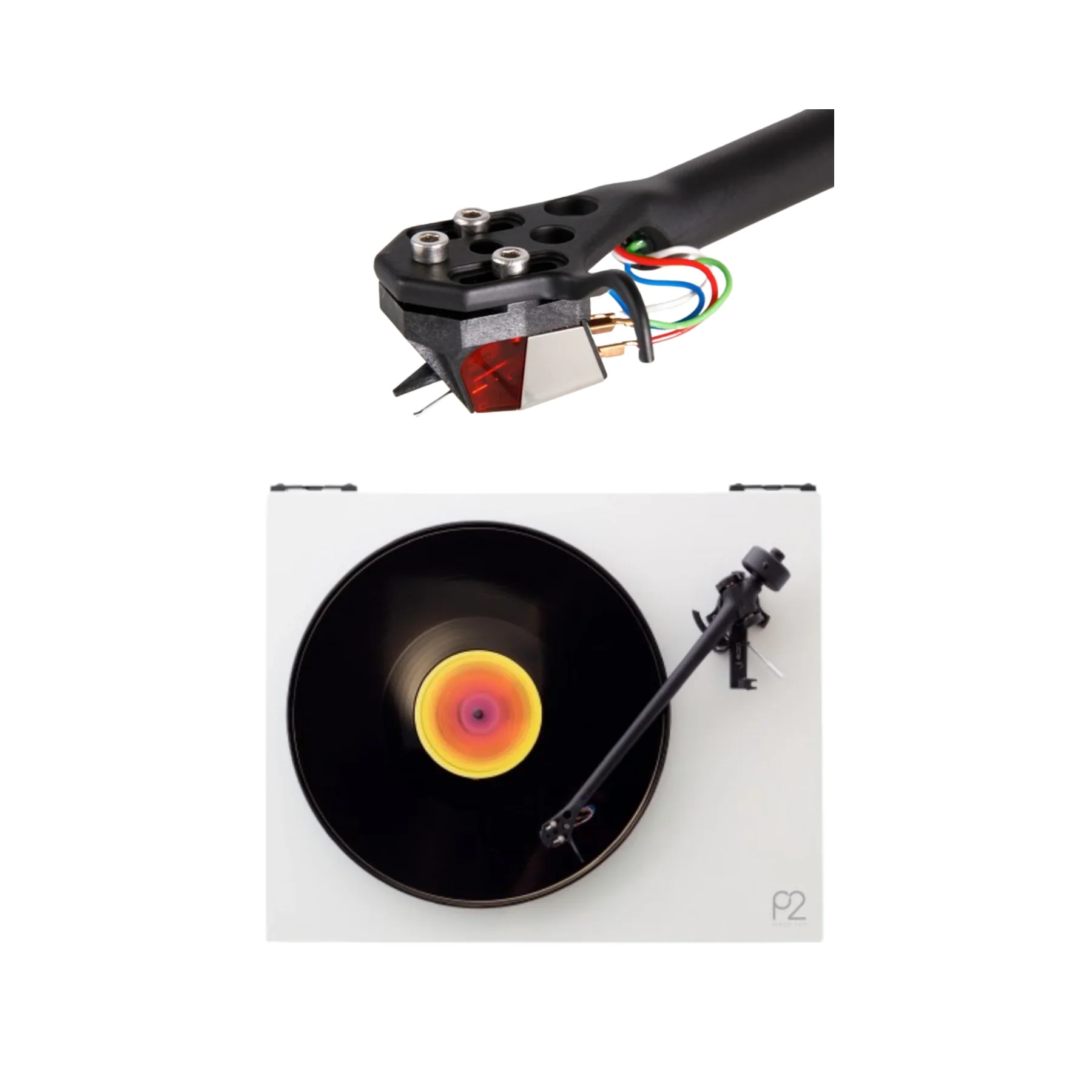 Rega Planar 2 Turntable with ND3 Cartridge - Image 2