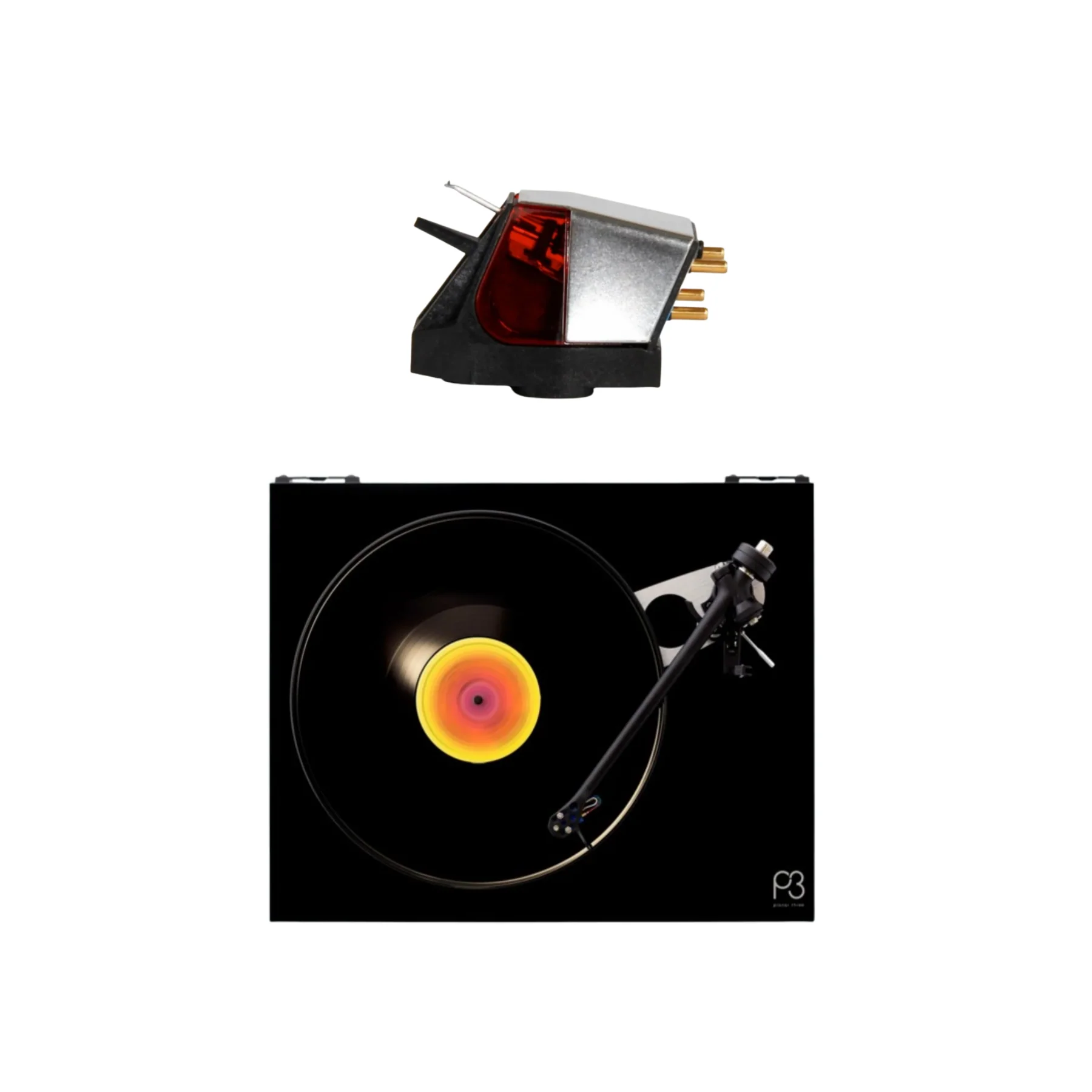 Rega Planar 3 Turntable with ND3 Cartridge - Image 2