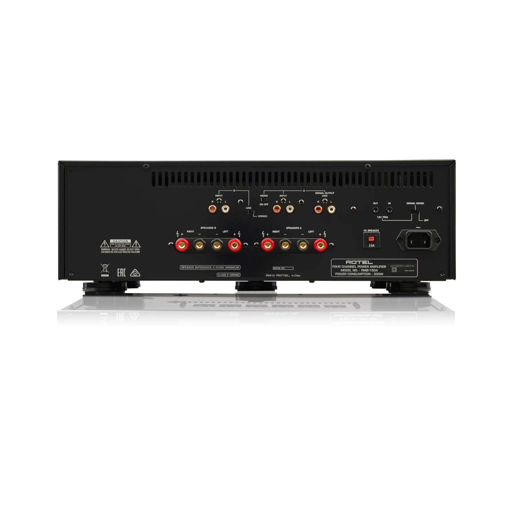 Rotel RMB-1504 4-Channel Amplifier - Image 2
