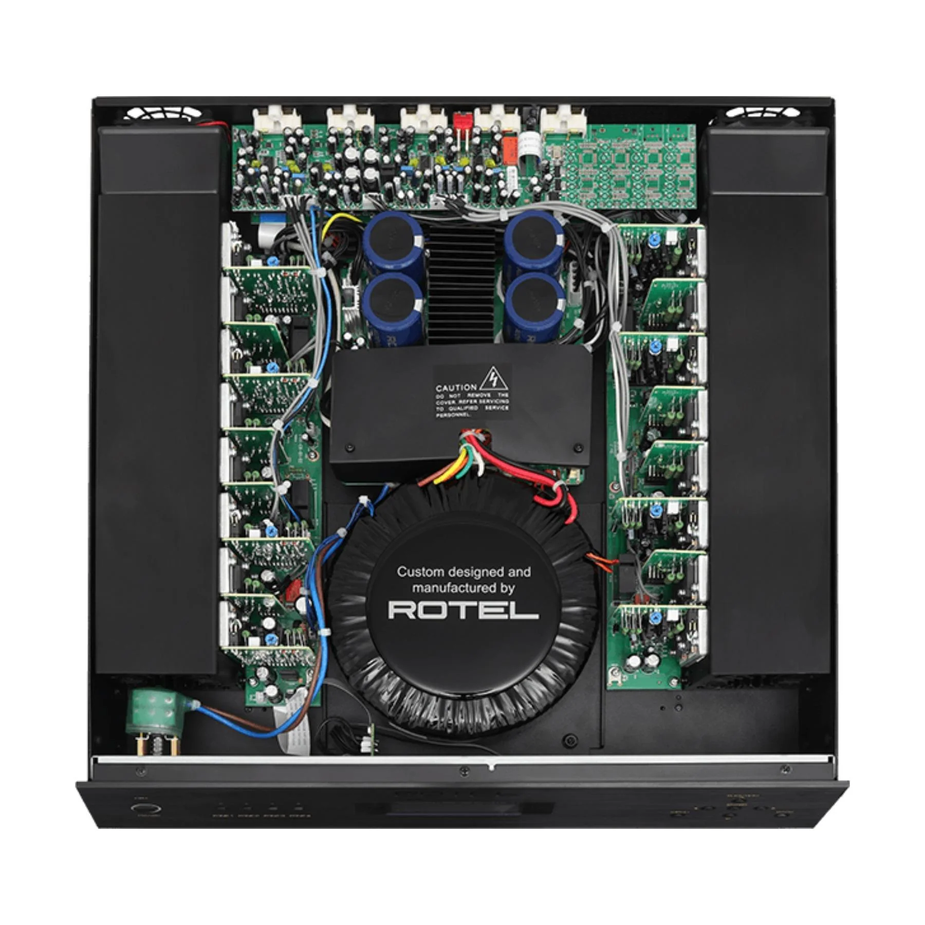 Rotel C8 50 watts x 8 Distribution Amplifier - Image 3