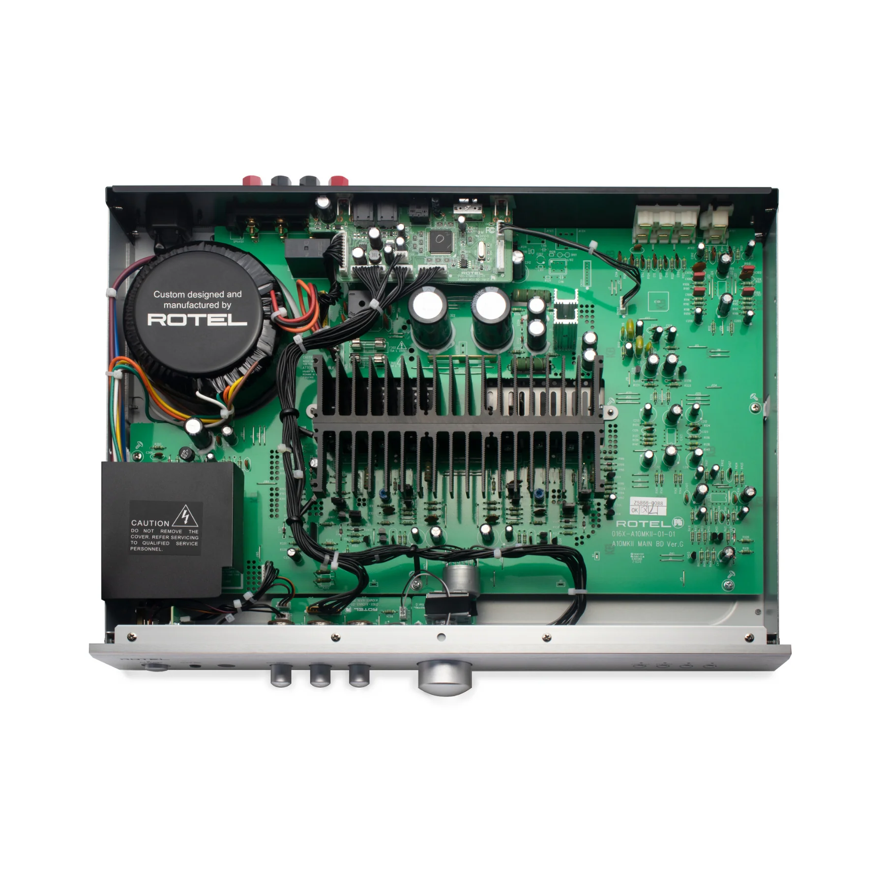 Rotel A10MK2 Integrated Amplifier (Silver) - Clearance / Open Box - Image 3