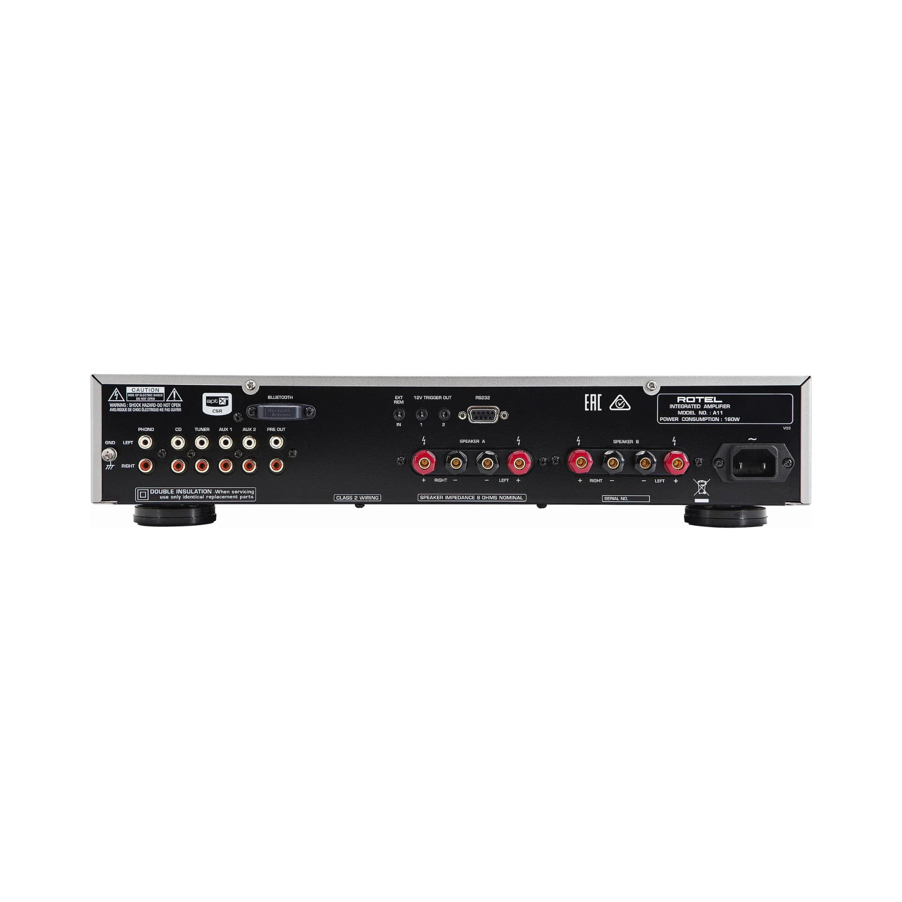 Rotel A11 Integrated Amplifier - Clearance / Open Box - Image 2