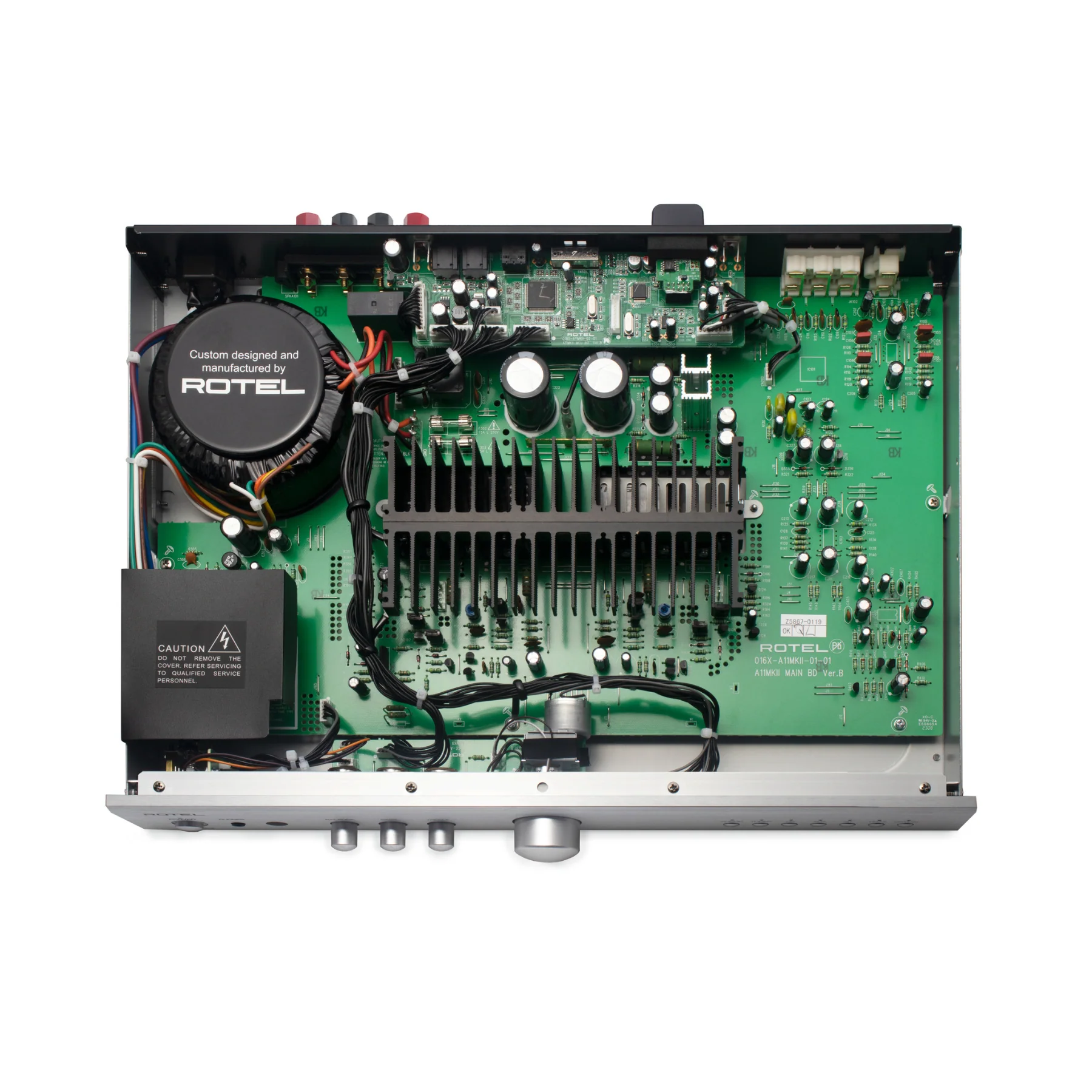 Rotel A11MK2 Integrated Amplifier (Black) - Clearance / Open Box - Image 3