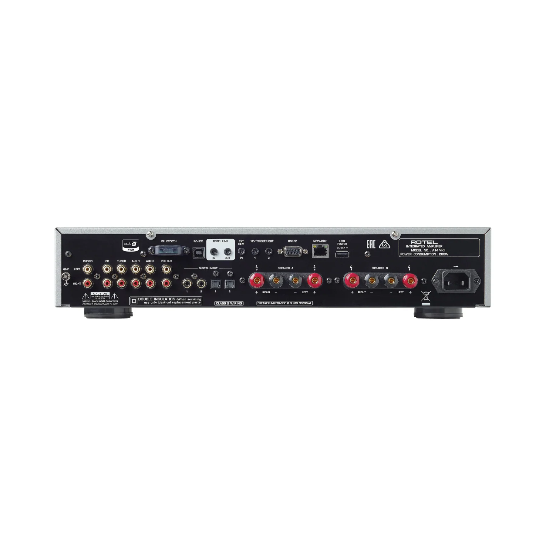 Rotel A14MK2 Integrated Amplifier - Clearance / Open Box - Image 2