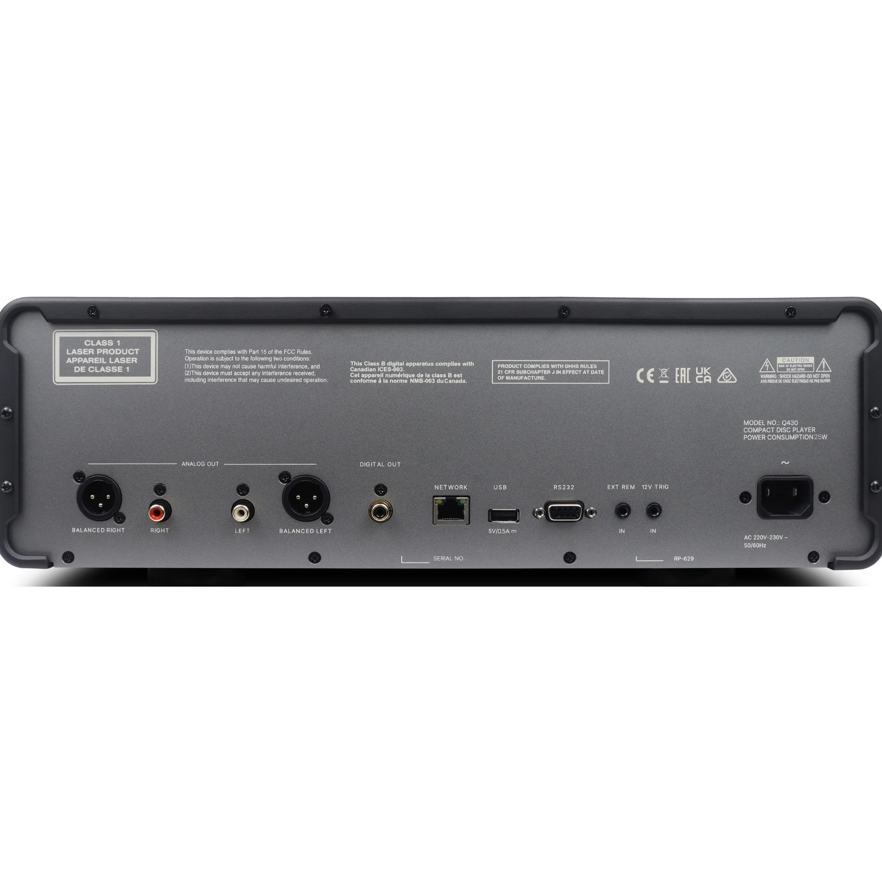 Rotel Michi Q430 CD Player - Image 2