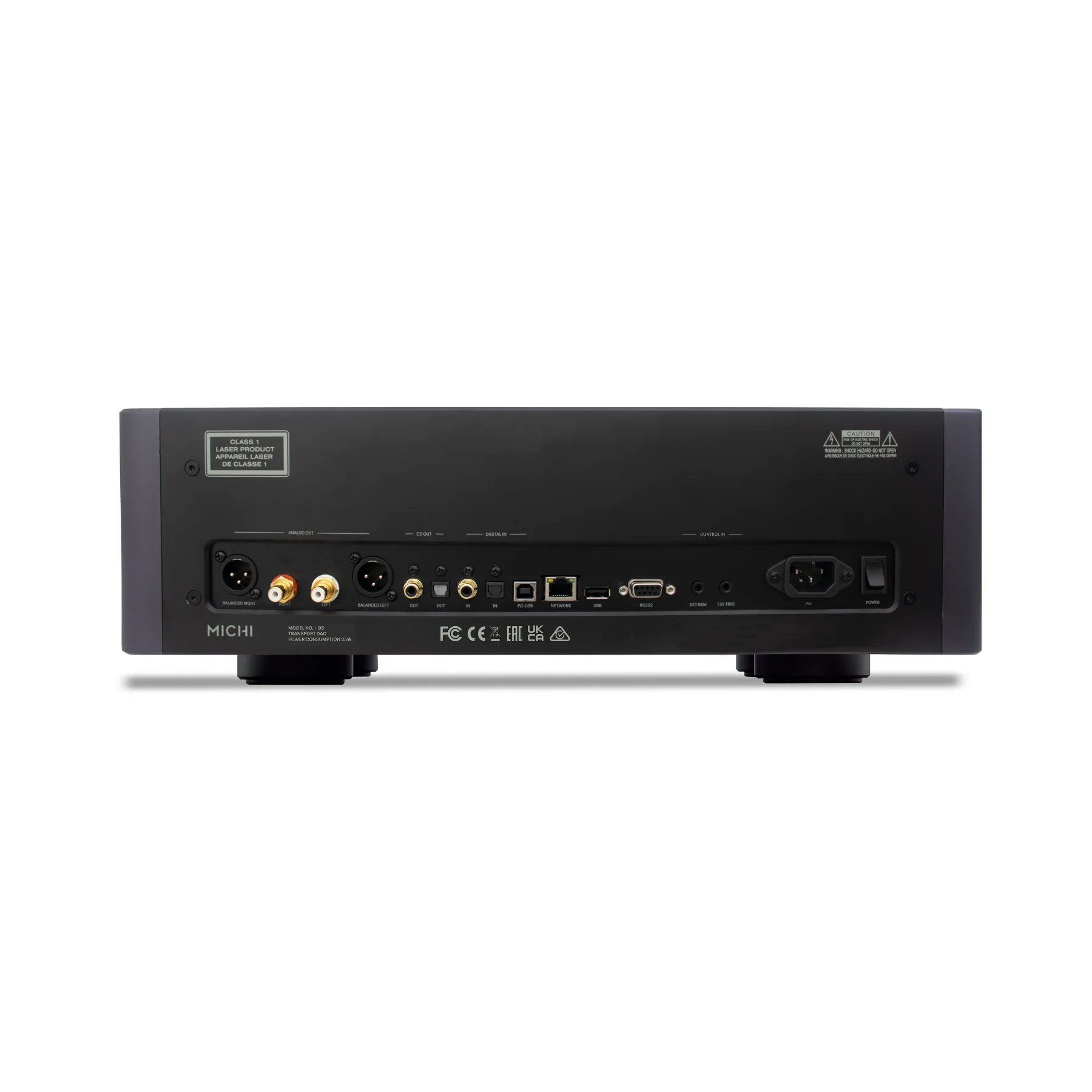 Rotel Michi Q5 CD Player-Black - Image 2