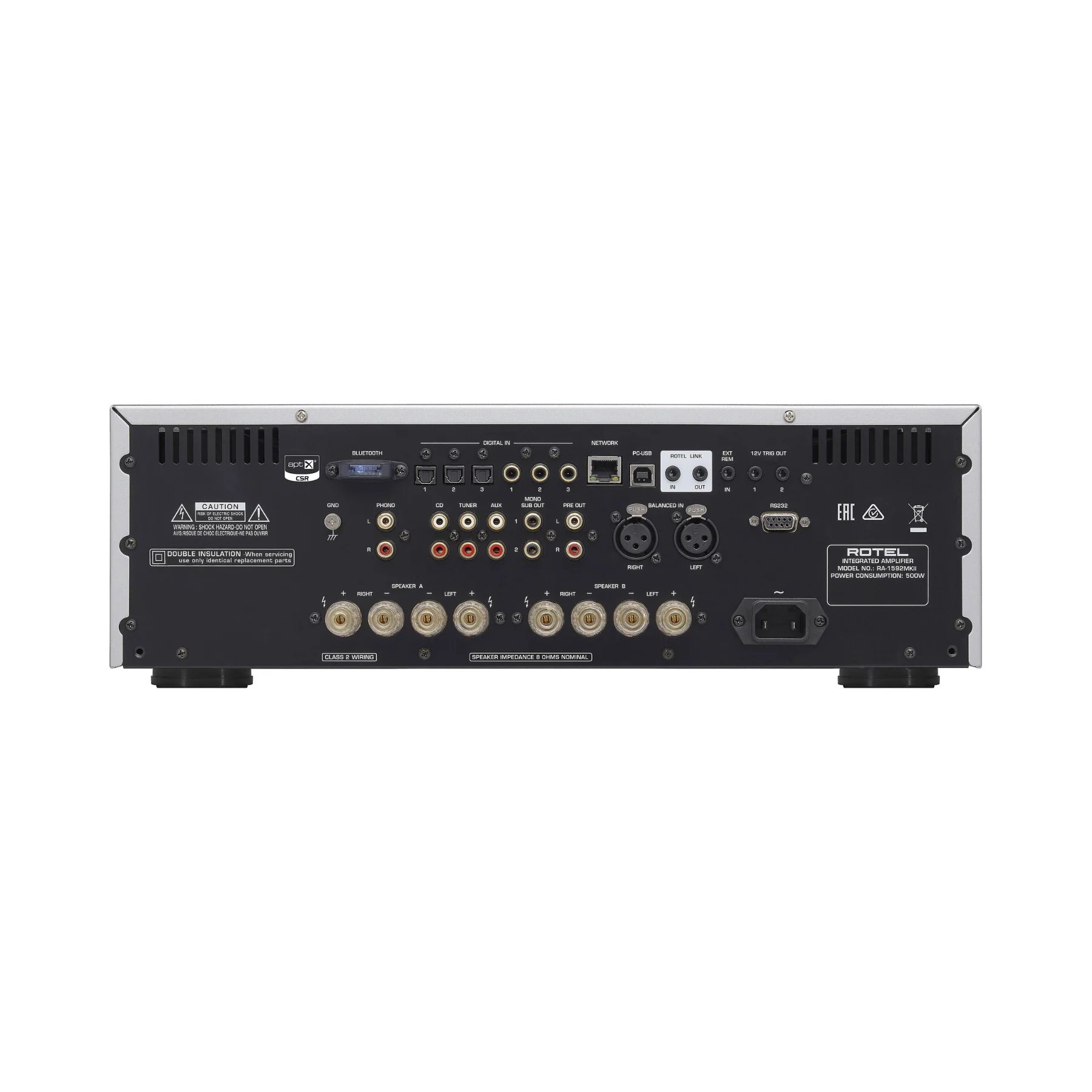 Rotel RA-1592 MKII Integrated Amplifier - Clearance / Open Box - Image 2
