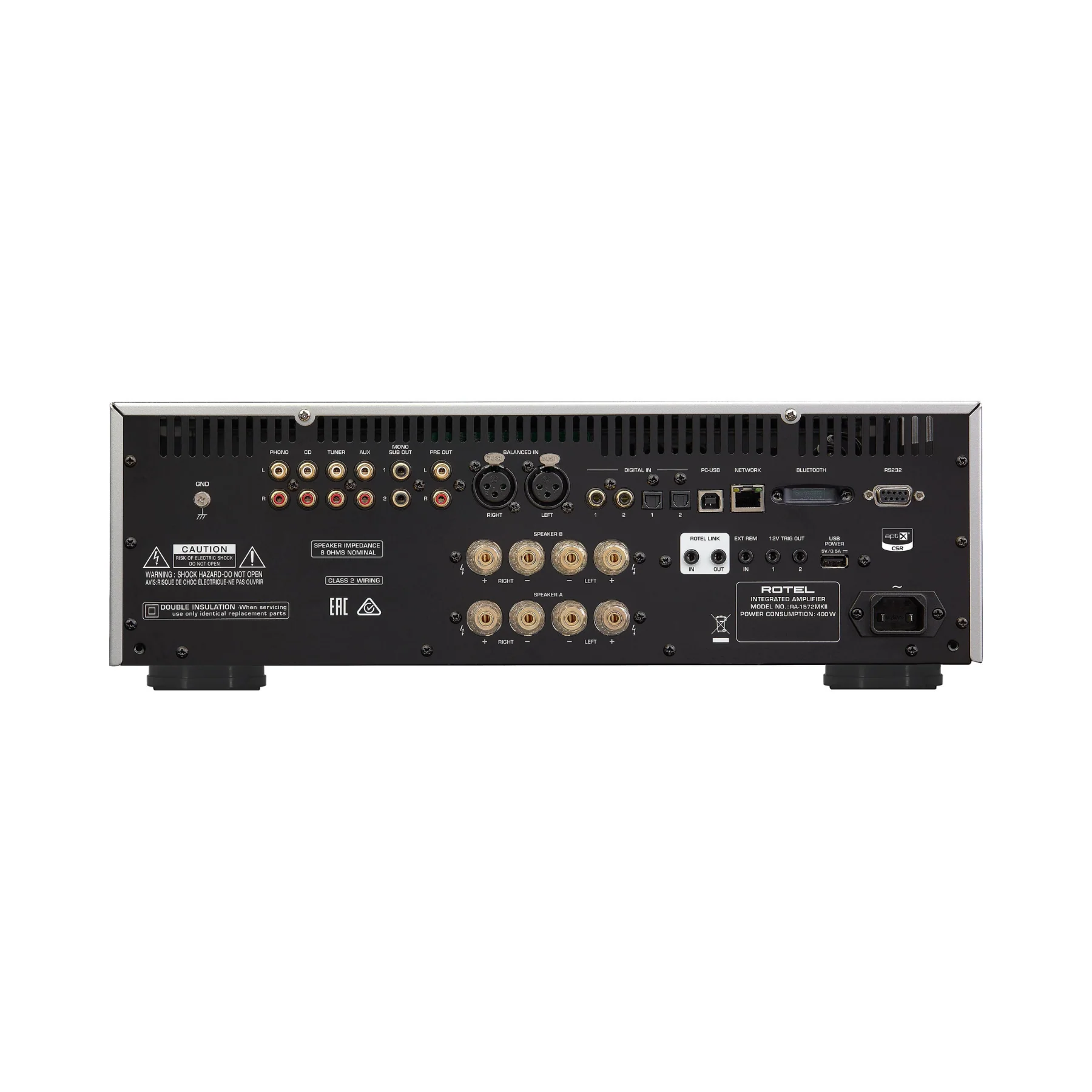 Rotel RA1572MK2 Integrated Amplifier - Clearance / Open Box - Image 3