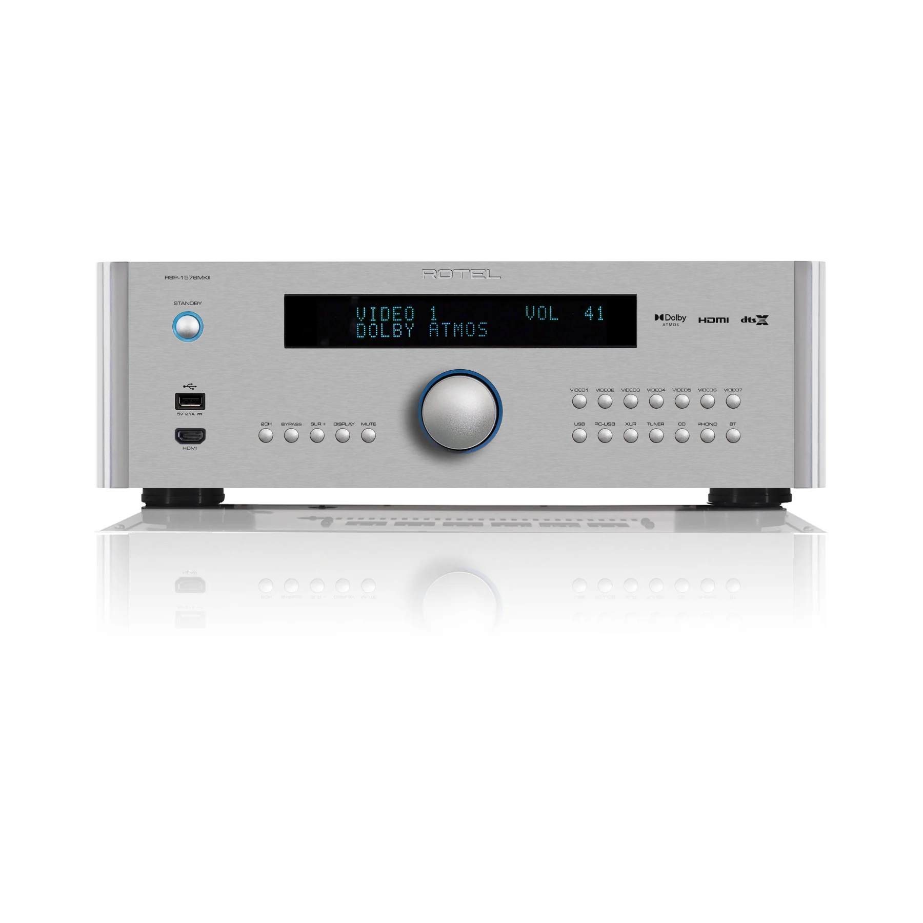 Rotel RSP1576MK2 Home Theater Preamp/Processor - Clearance / Open Box