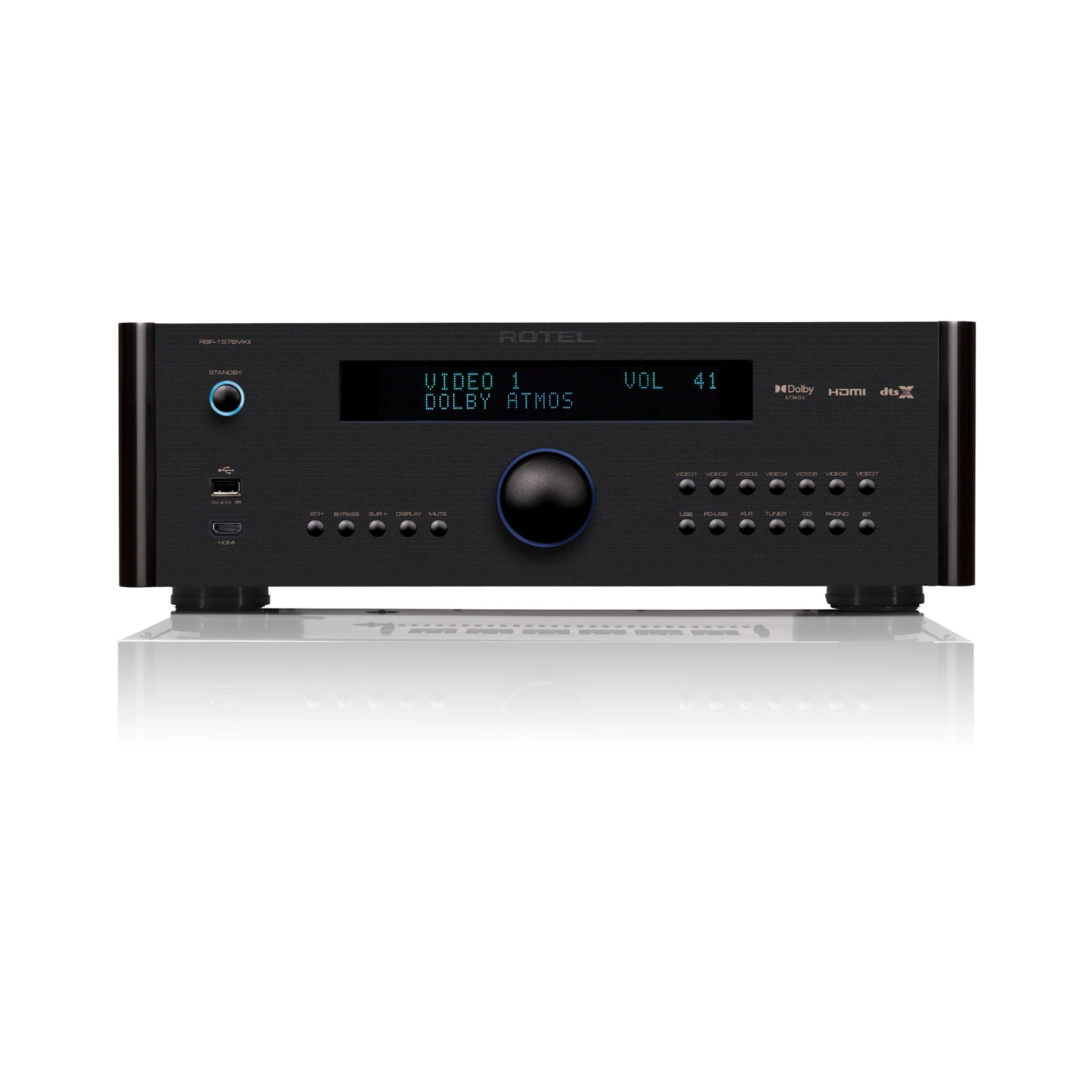 Rotel RSP1576MK2 Home Theater Preamp/Processor - Clearance / Open Box - Image 4