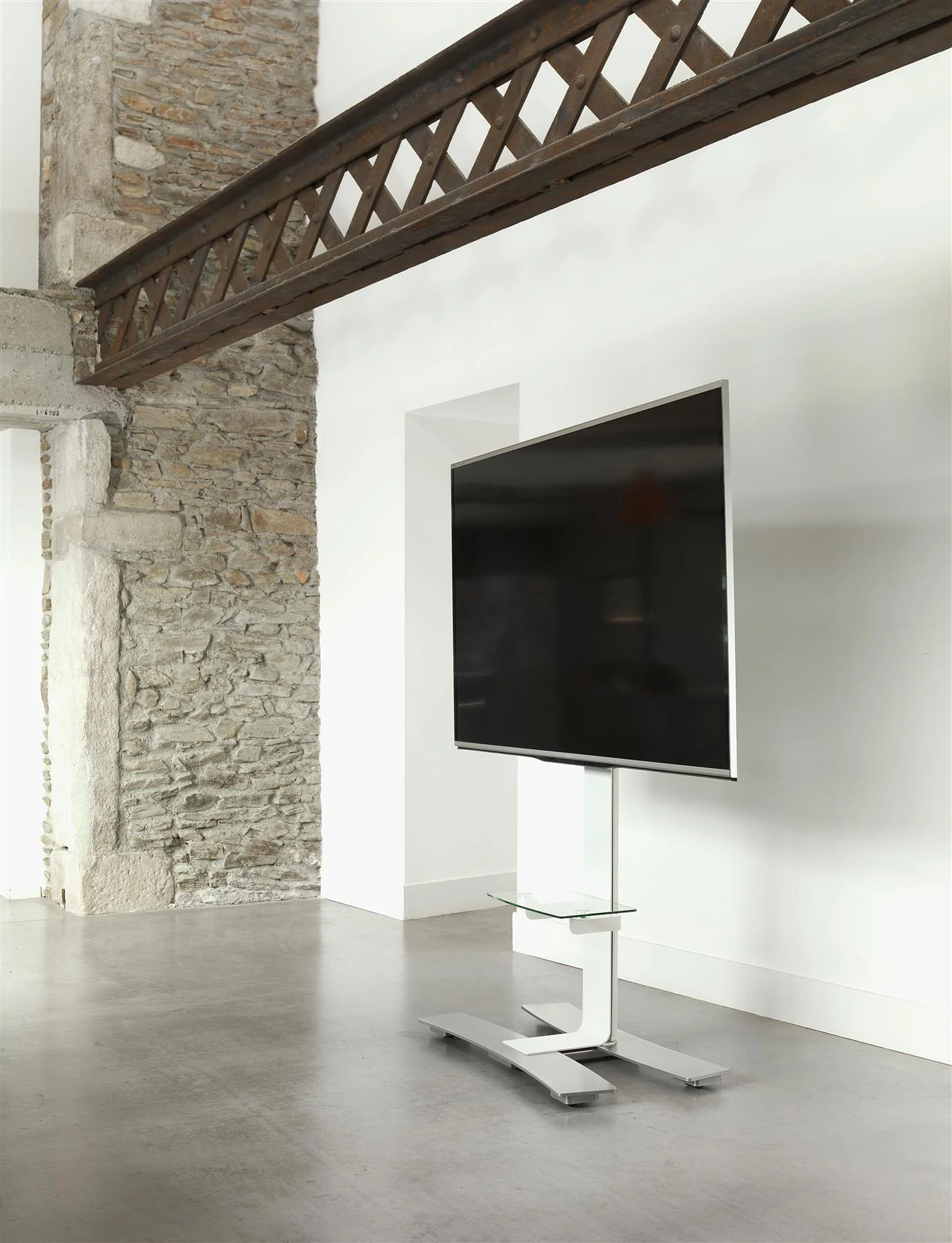 Salamander Acadia Mobile TV Stand-XLarge-White - Image 3