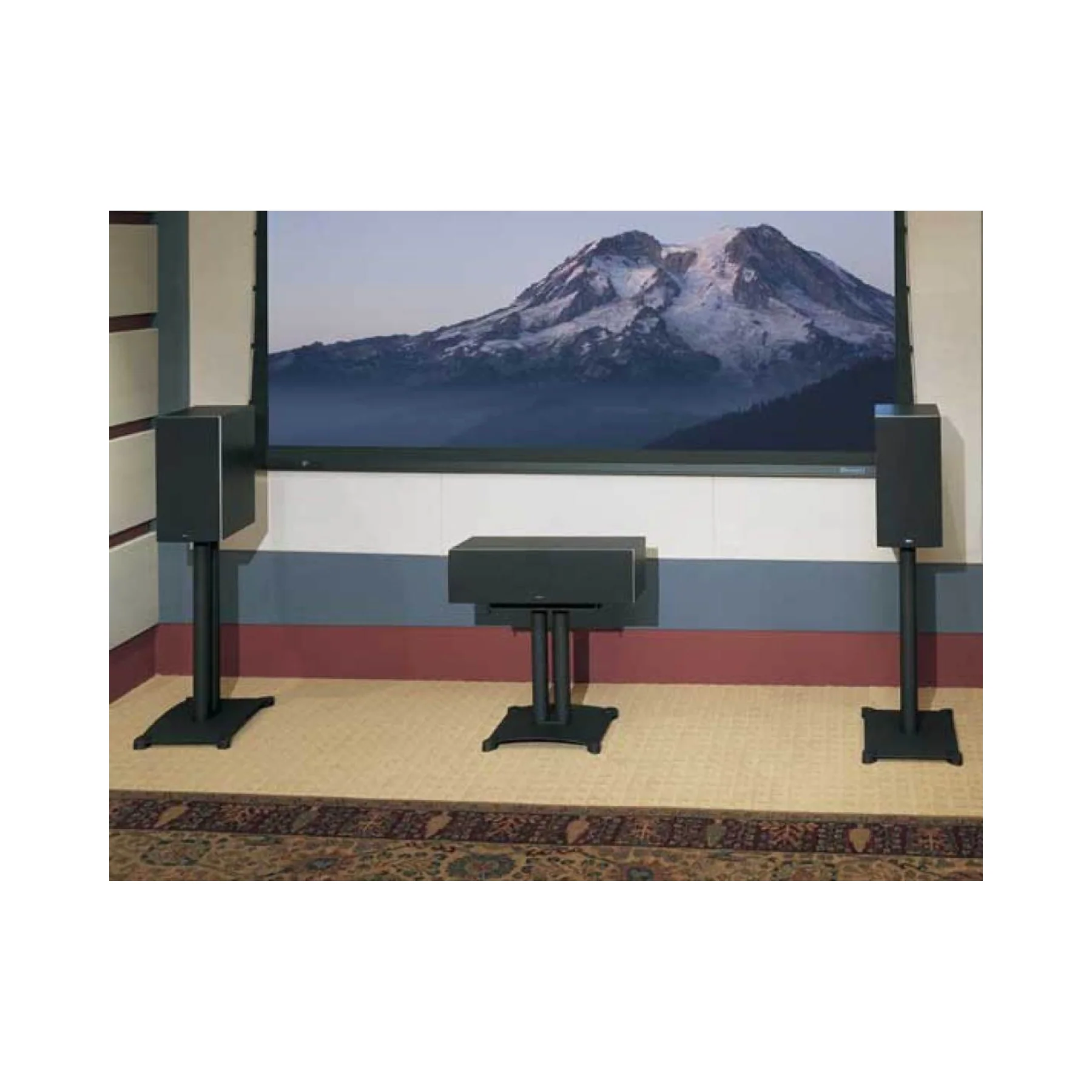Sanus SFC2 22" Steel Series Stand for Center Speakers - Clearance / Open Box - Image 2