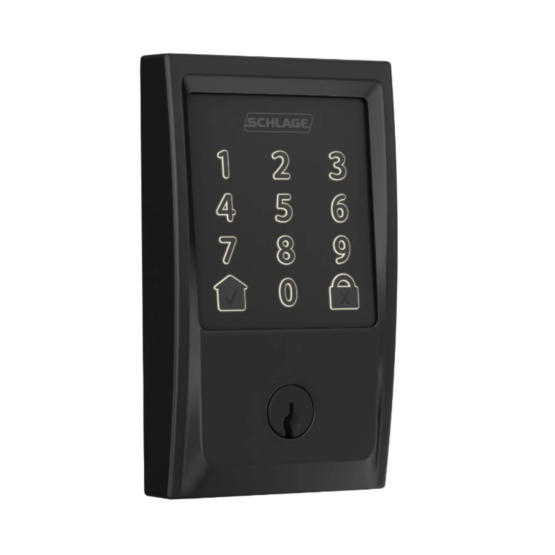 Schlage Encode Smart WiFi Deadbolt Lock for Front Door (Matte Black) - Clearance / Open Box