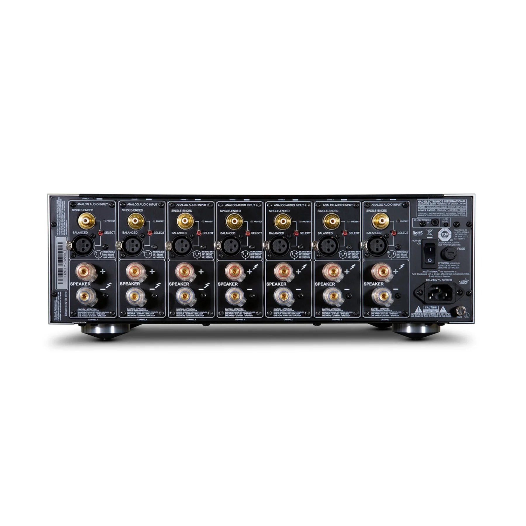 NAD M28 Seven Channel Power Amplifier - Image 2