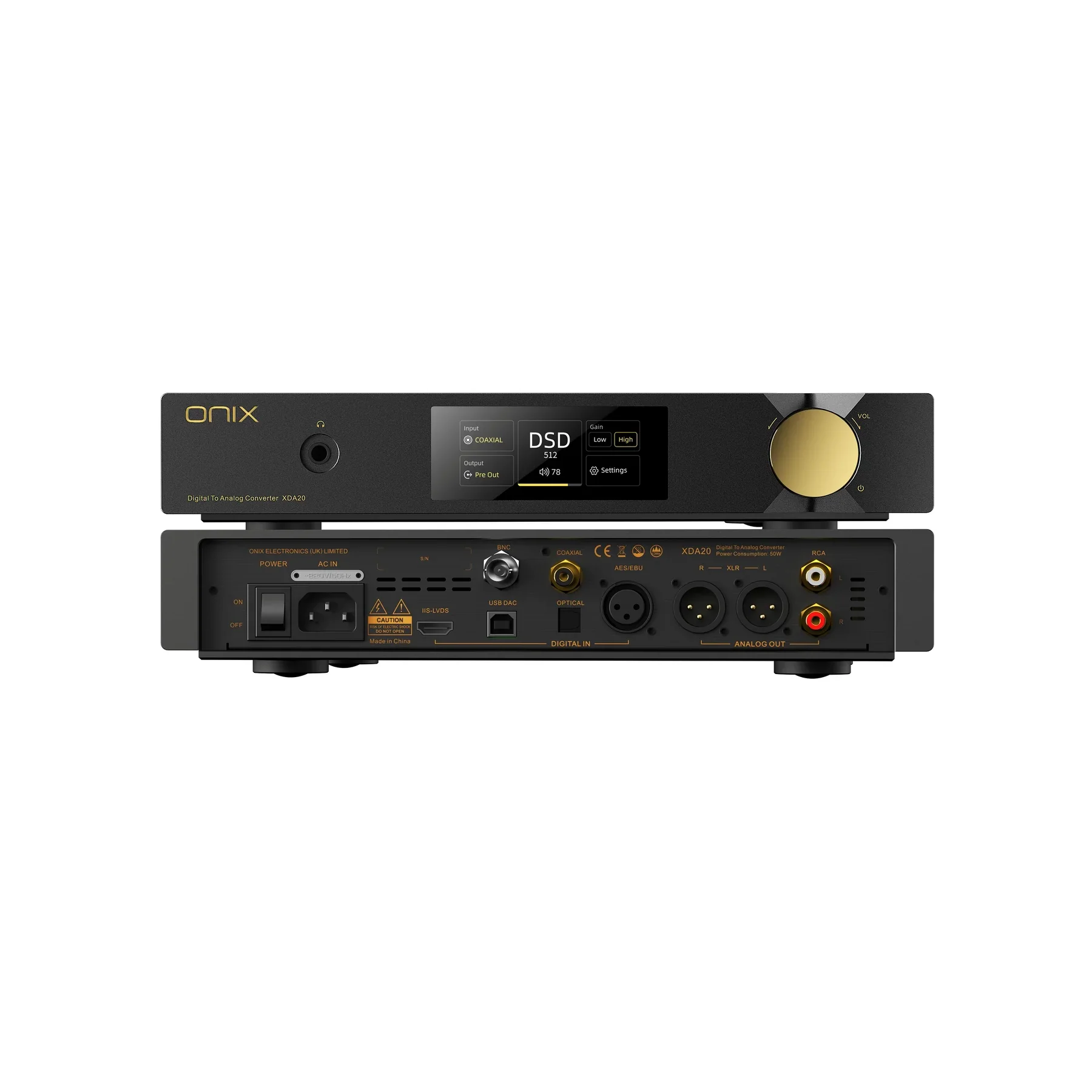 Shanling Onix Zenith XDA20 High-End DAC & Headphone Amp - Image 2