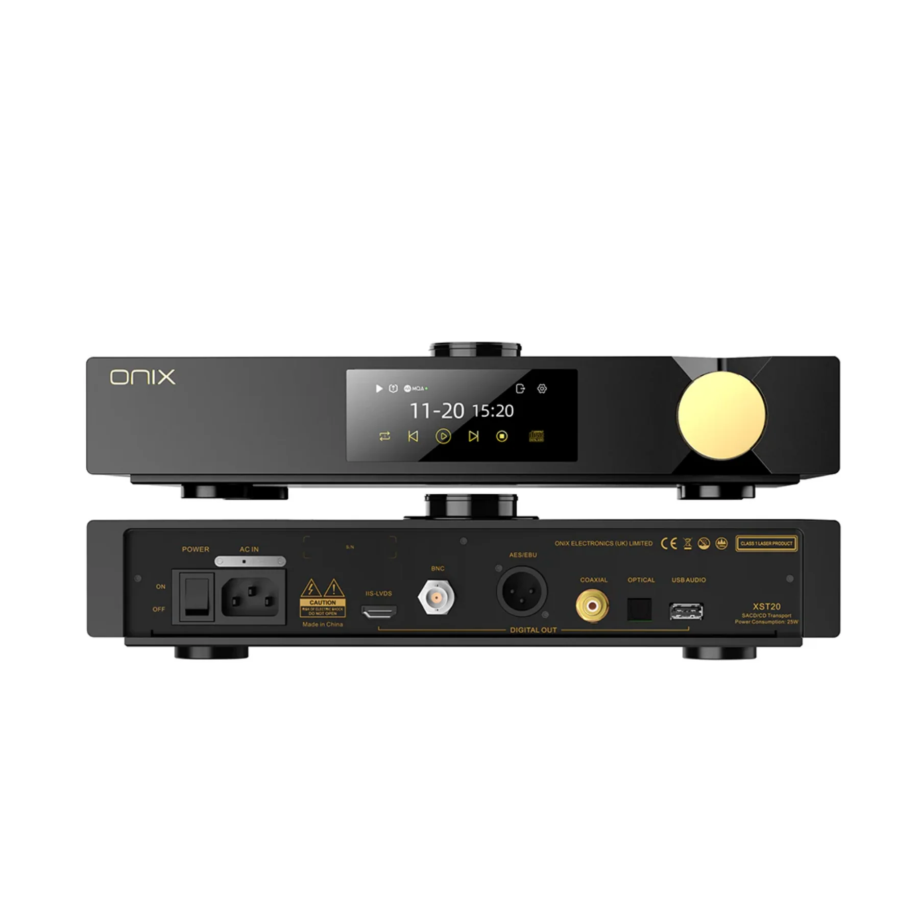 Shanling Onix Zenith XST20 SACD CD Transport - Clearance / Open Box - Image 3