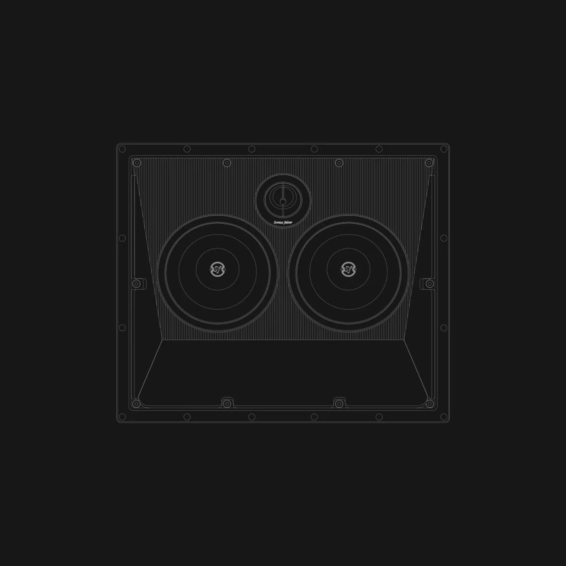 Sonus faber Palladio PC-563P 2-Way In-Ceiling Speaker - Image 4