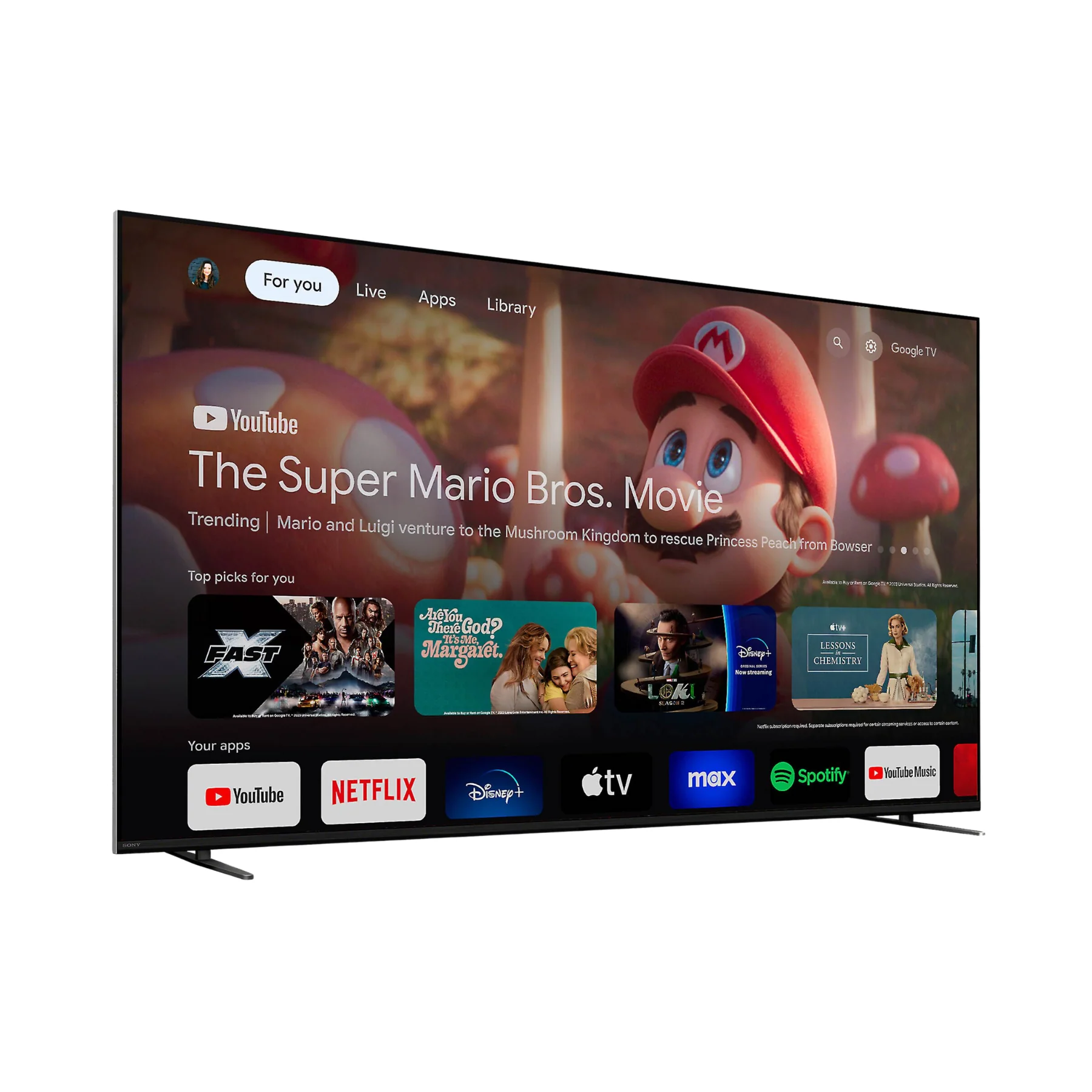 Sony BRAVIA 7 Mini LED QLED 4K HDR Google TV (2024) - Clearance / Open Box - Image 3