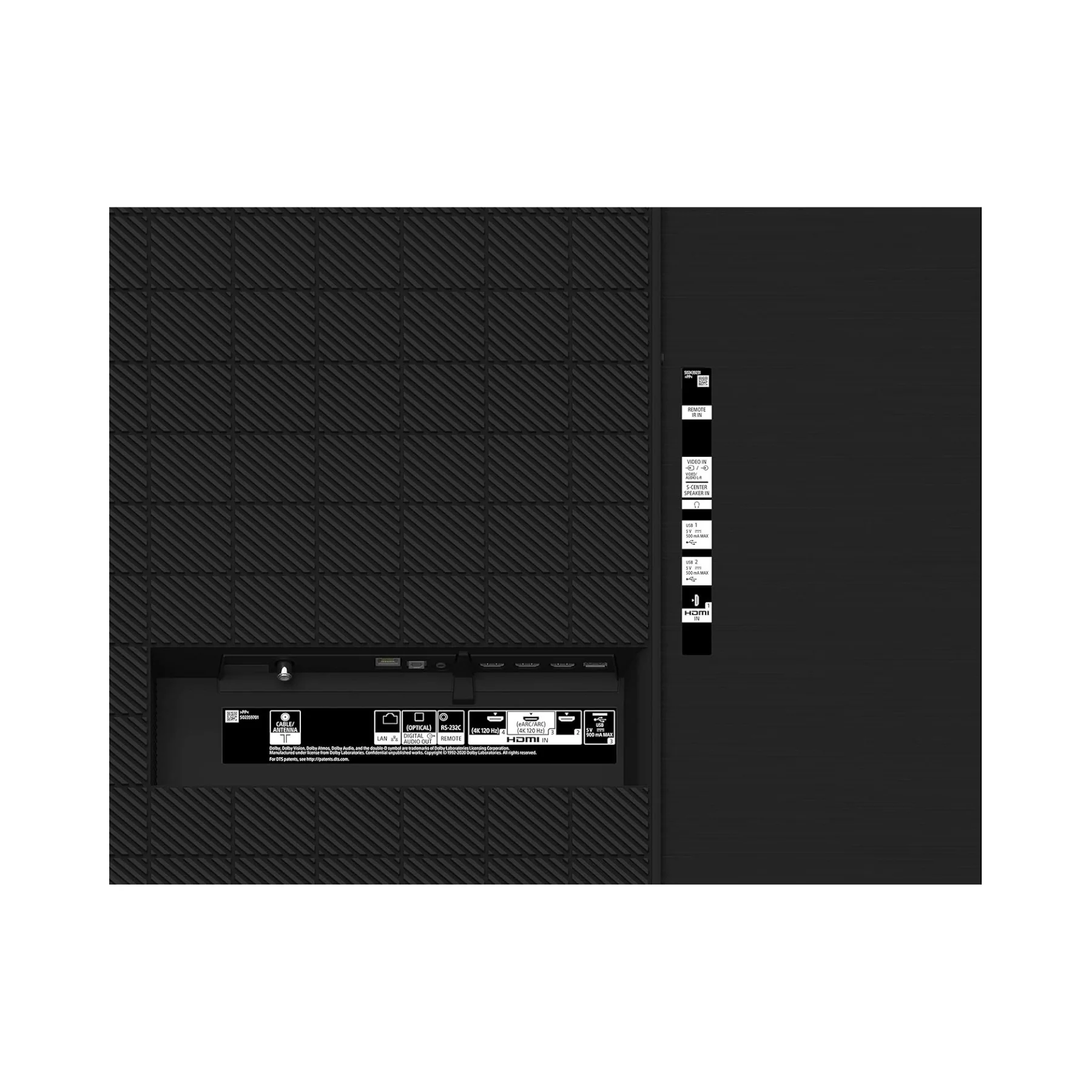 Sony BRAVIA XR-55A80J - 55" 4K HDR OLED with Smart Google TV (2021) - Clearance / Open Box - Image 5