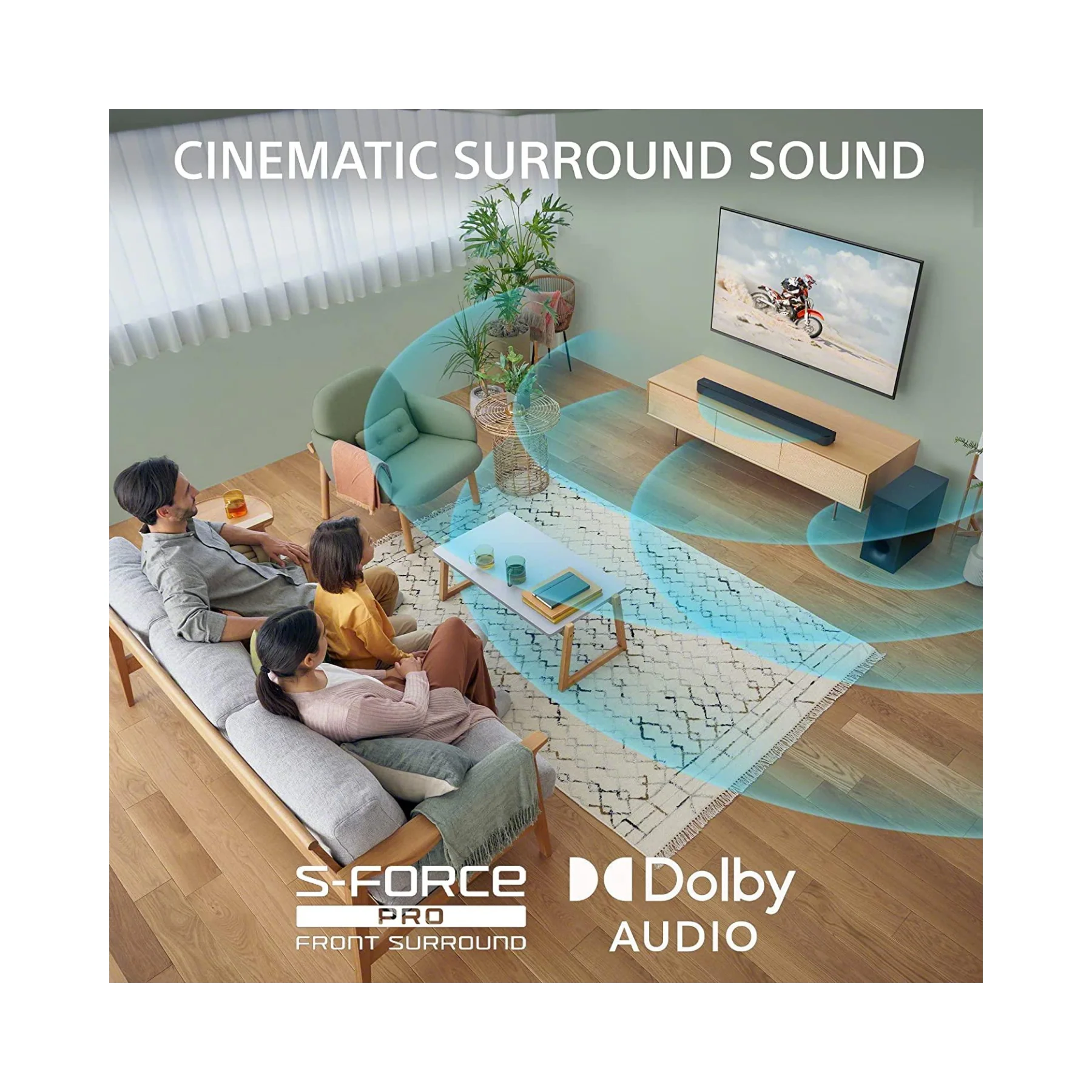 Sony HT-S400 2.1ch Soundbar with Powerful Wireless Subwoofer - Clearance / Open Box - Image 2