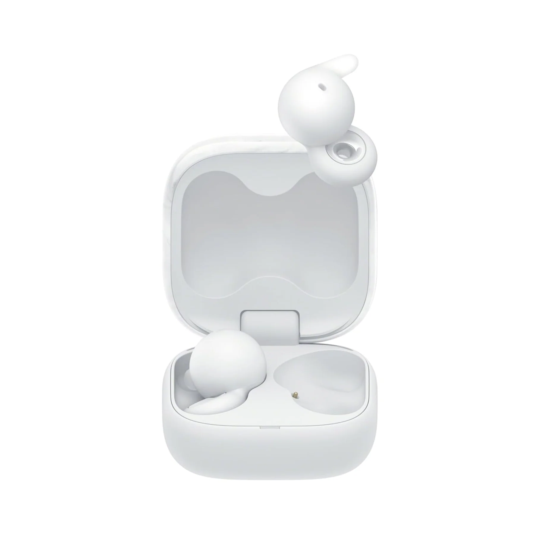 Sony LinkBuds Open - Truly Wireless Earbuds (White) - Image 2