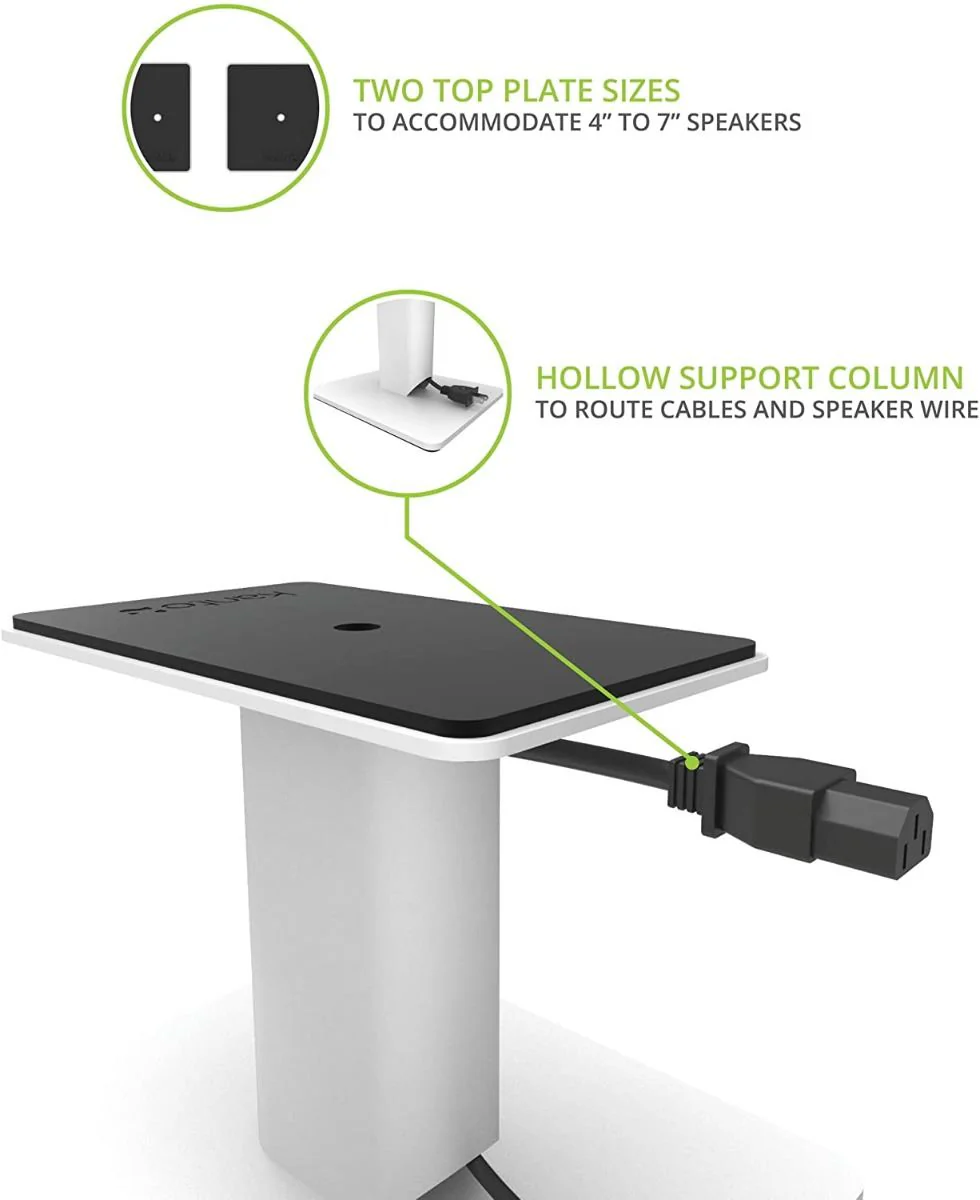 Kanto SP6HD - 6" Desktop Speaker Stands - Image 4