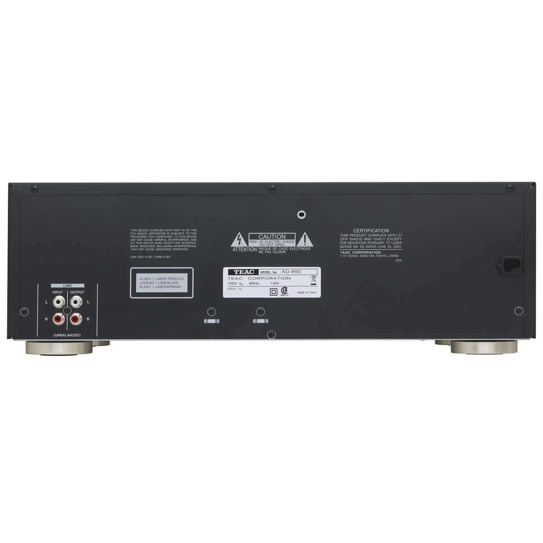 TEAC AD-850-SE Cassette Deck CD Player - Image 2