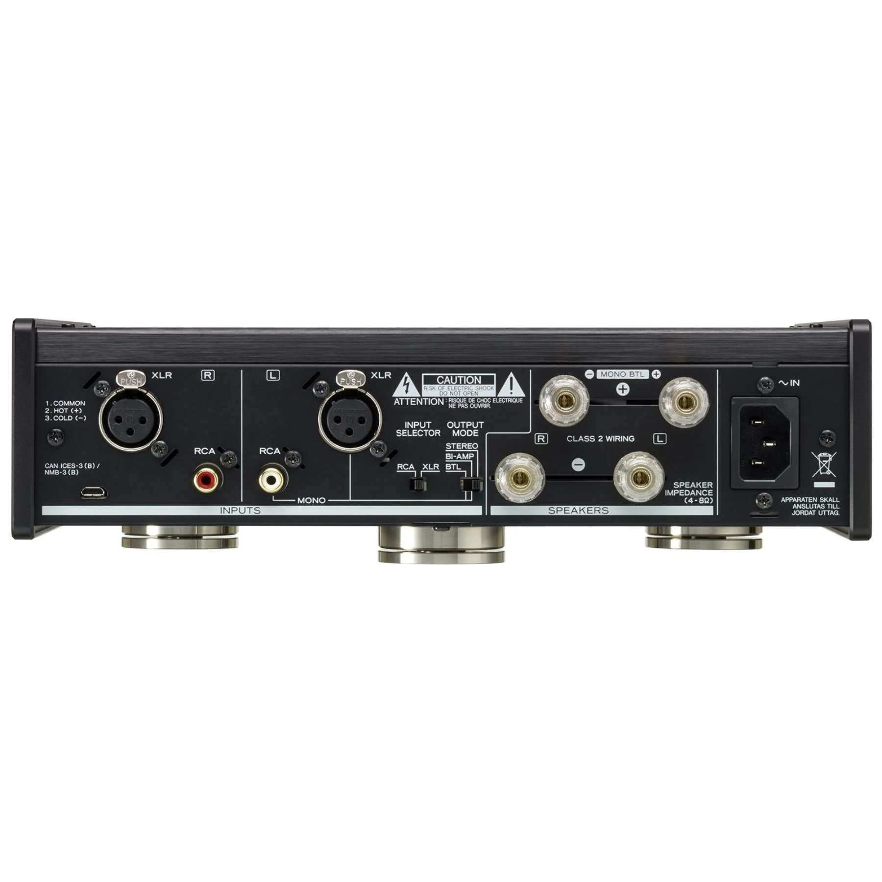 TEAC AP-505 - Stereo Power Amplifier (Black) - Image 3