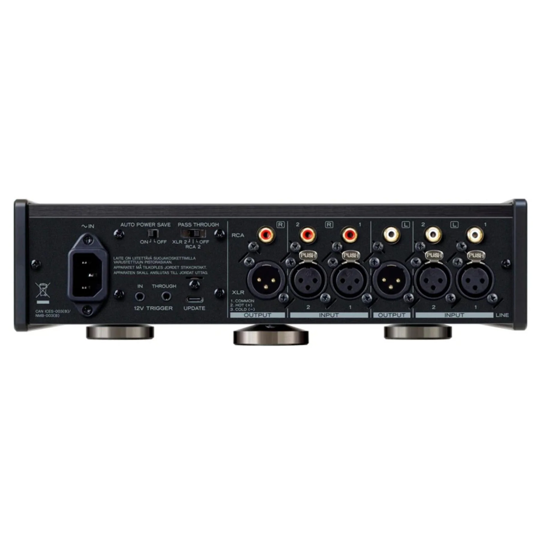 TEAC HA-507 Pure Analog Headphone Amplifier & Preamplifier – Black - Image 2