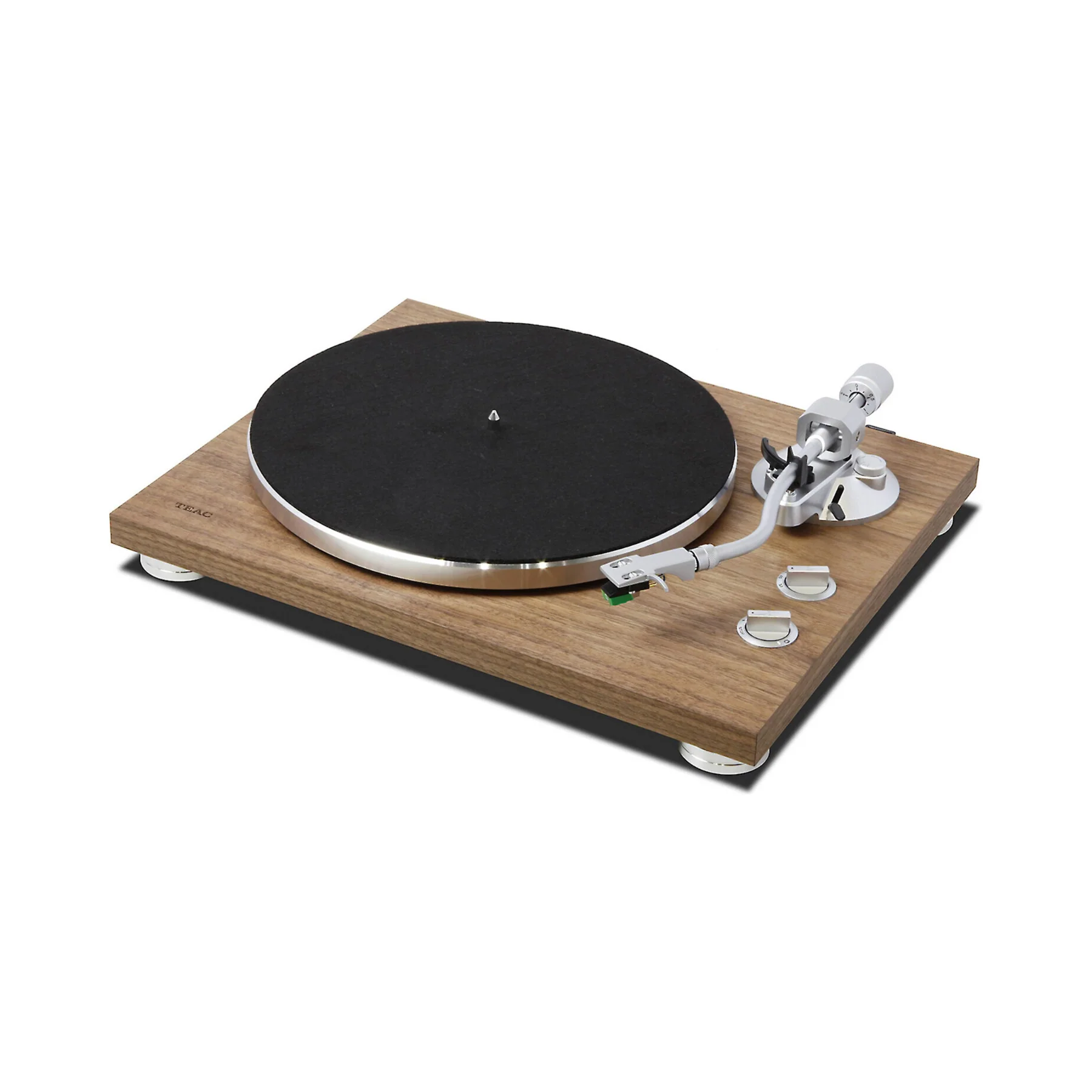 TEAC TN-400BT-SE Manual Belt-Drive Bluetooth Turntable (Walnut) - Clearance / Open Box