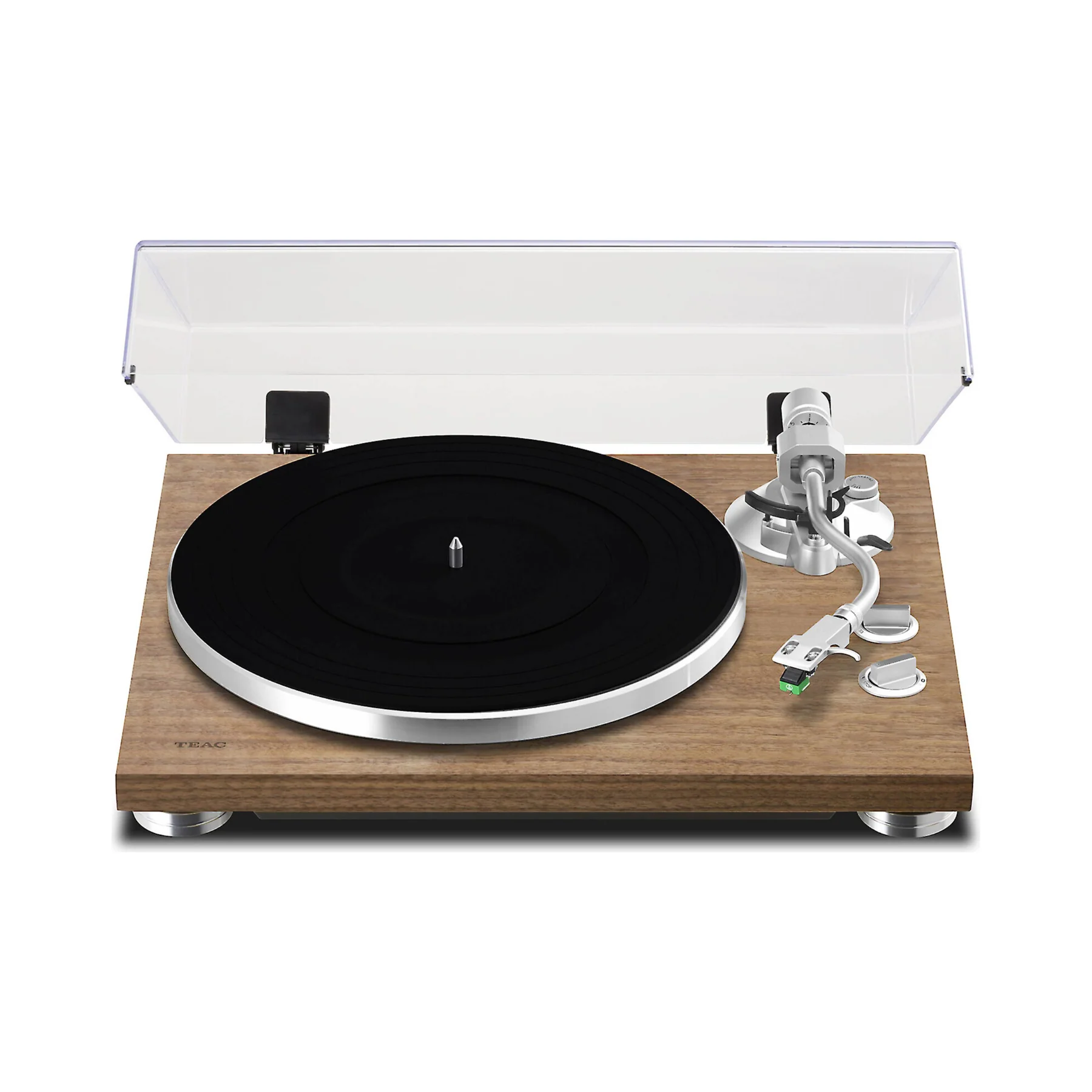 TEAC TN-400BT-SE Manual Belt-Drive Bluetooth Turntable (Walnut) - Clearance / Open Box - Image 2