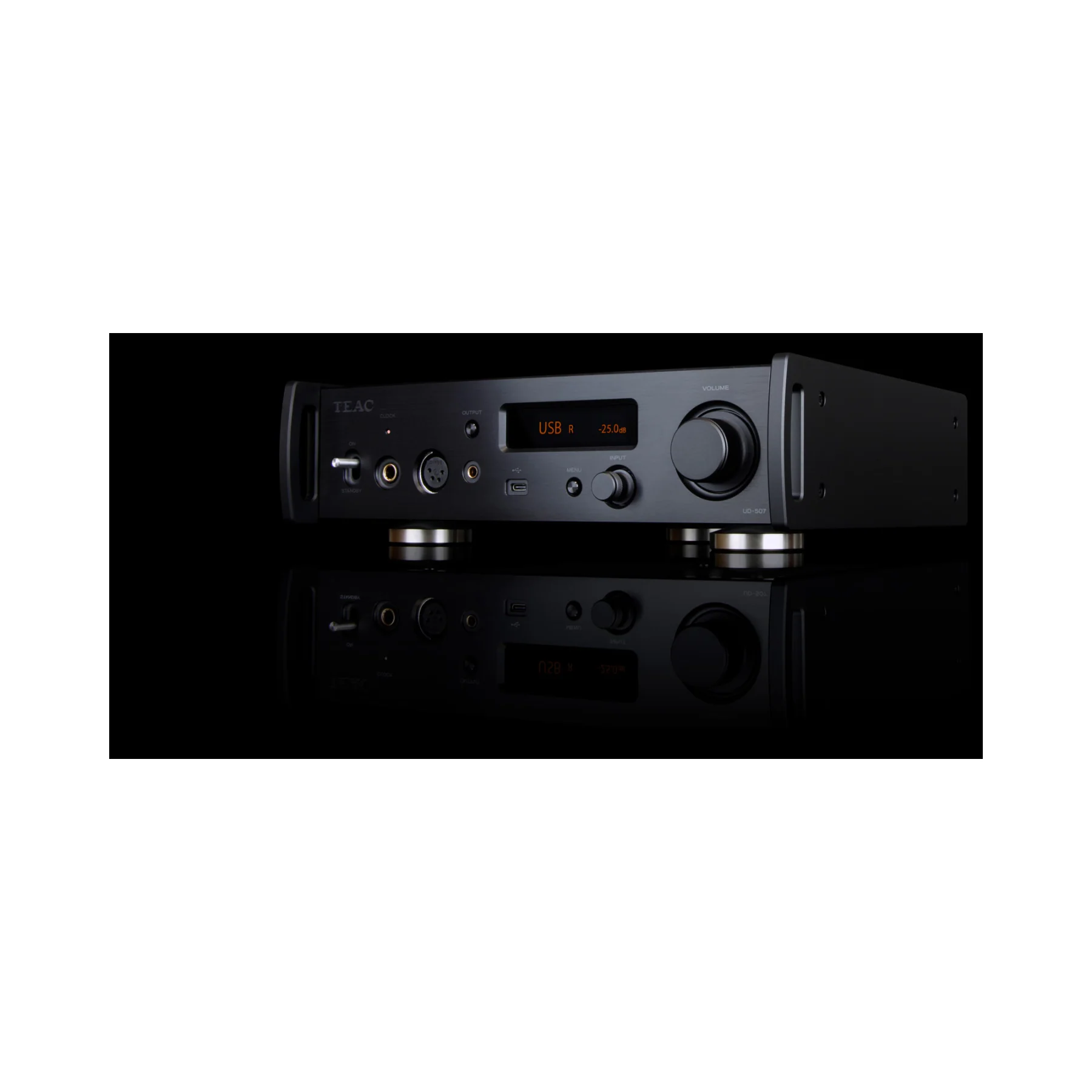 Teac UD-507 USB DAC / Preamplifier / Headphone Amplifier (Black) - Clearance / Open Box - Image 5
