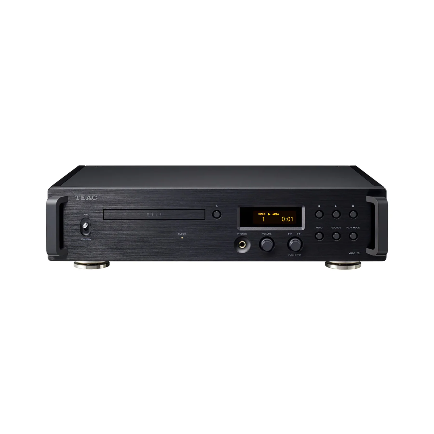 TEAC VRDS-701 Dual Monaural USB/DAC CD Player/Pre-Amp/Headphone Amplifier - Clearance / Open Box