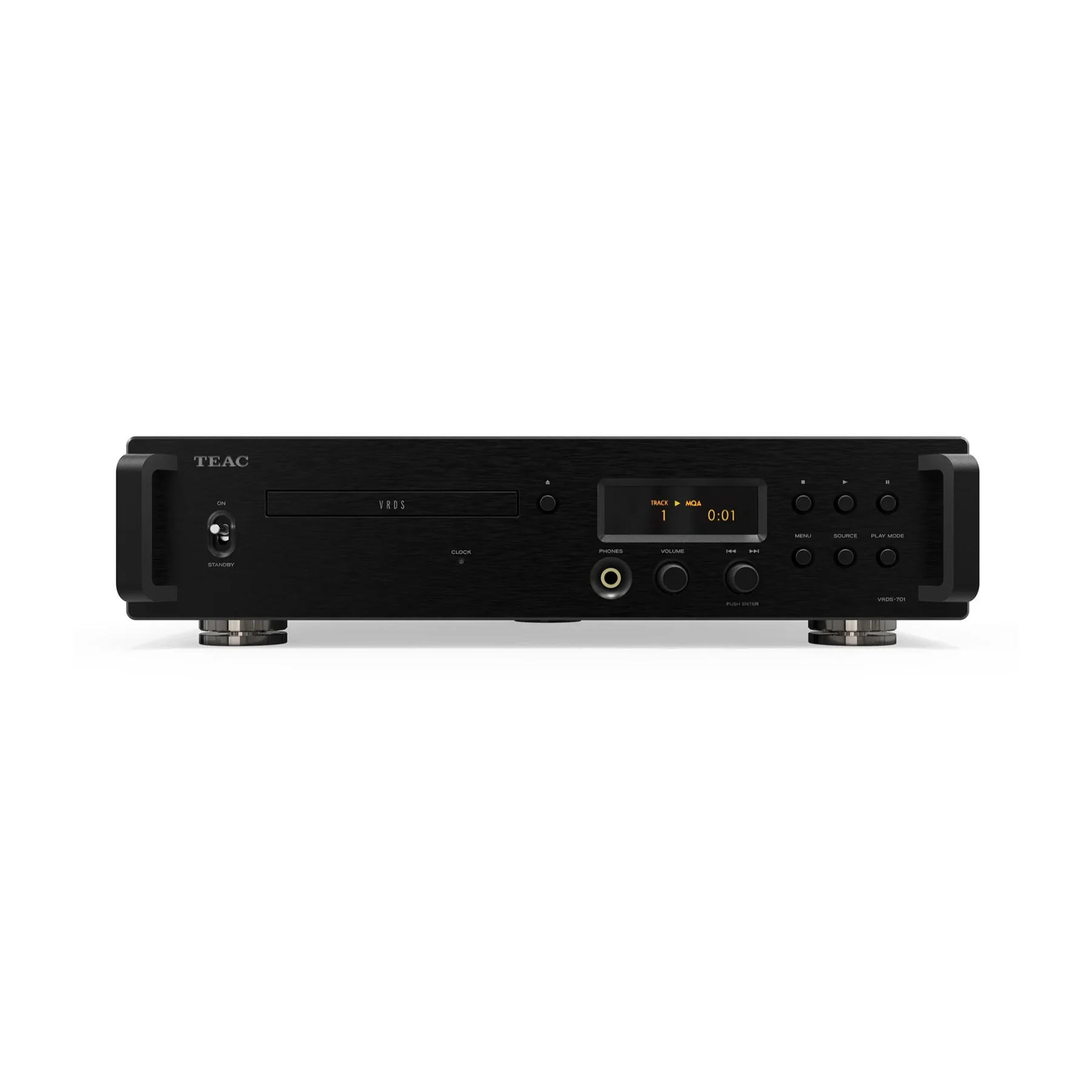 TEAC VRDS-701 Dual Monaural USB/DAC CD Player/Pre-Amp/Headphone Amplifier - Clearance / Open Box - Image 2