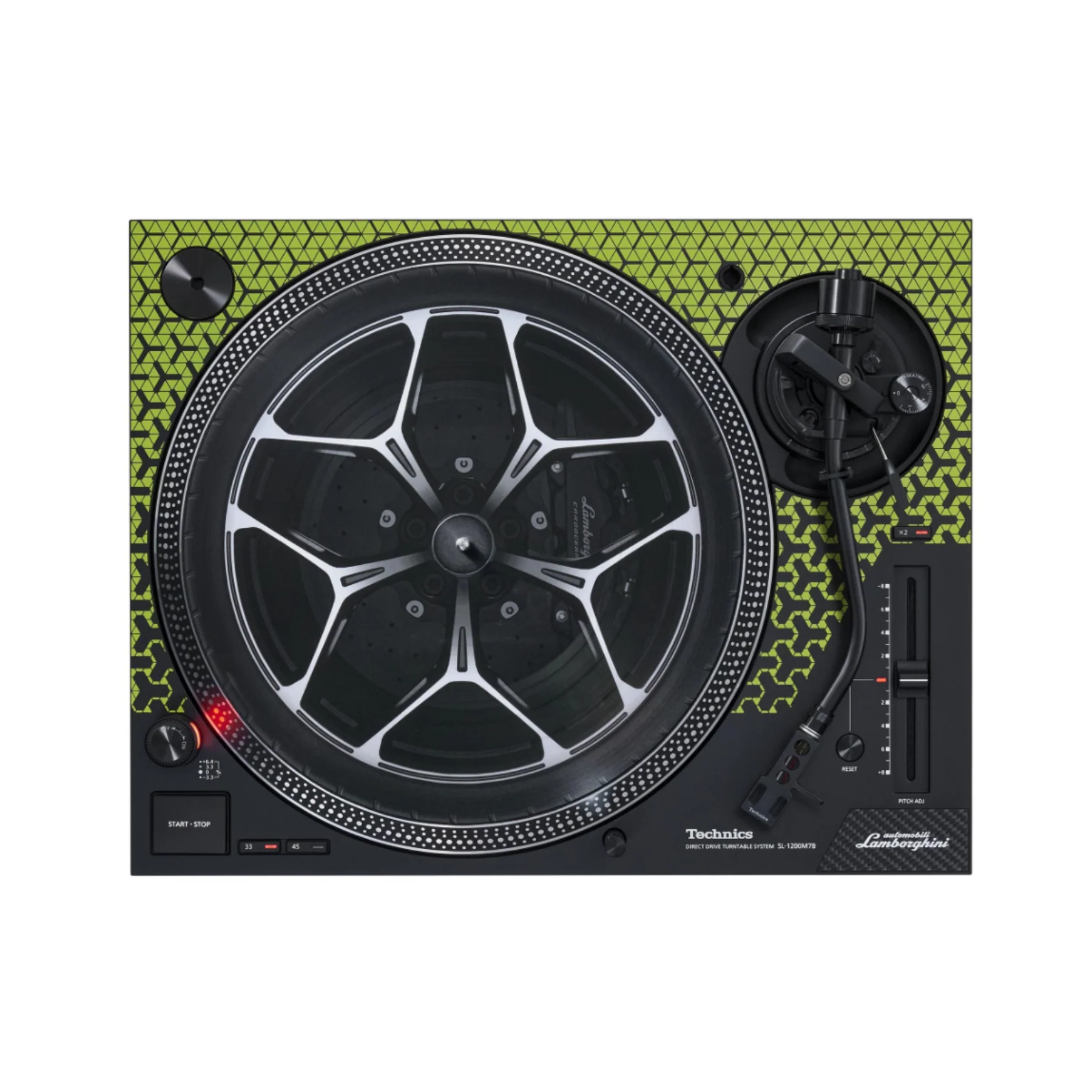 Technics SL-1200M7 Special Edition Lamborghini Direct Drive Turntable - Image 6