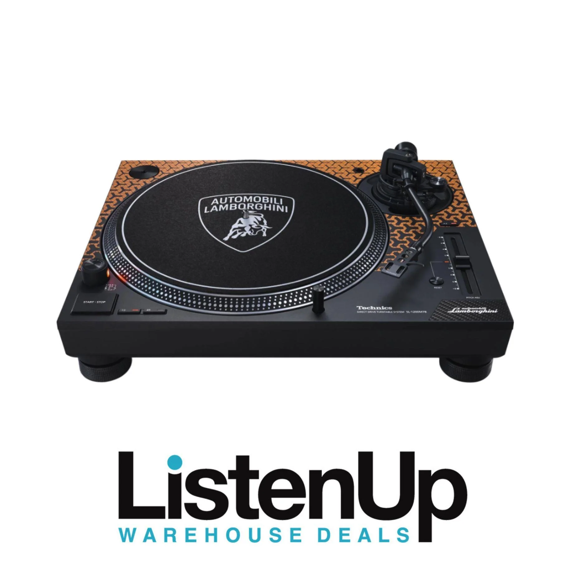 Technics SL-1200M7 Special Edition Lamborghini Direct Drive Turntable - Clearance / Open Box - Image 10