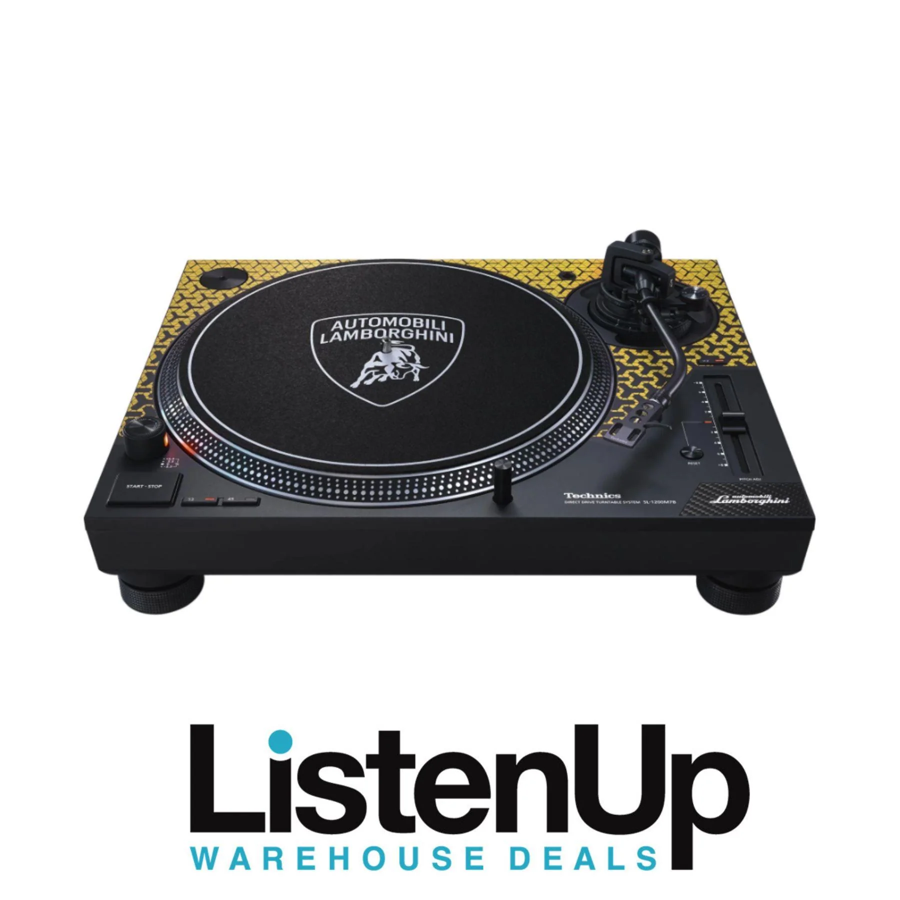 Technics SL-1200M7 Special Edition Lamborghini Direct Drive Turntable - Clearance / Open Box - Image 12