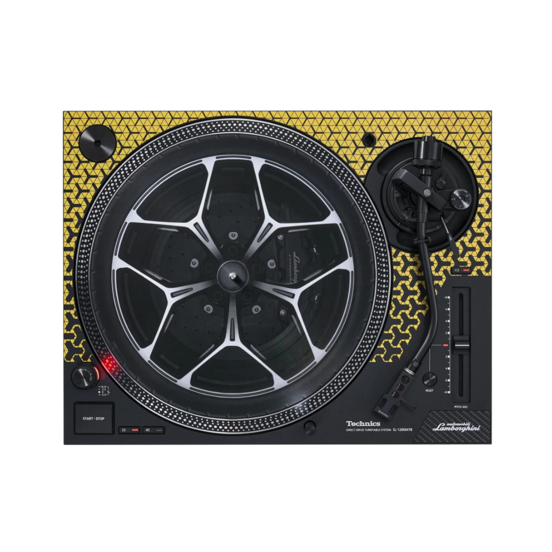 Technics SL-1200M7 Special Edition Lamborghini Direct Drive Turntable - Clearance / Open Box - Image 5