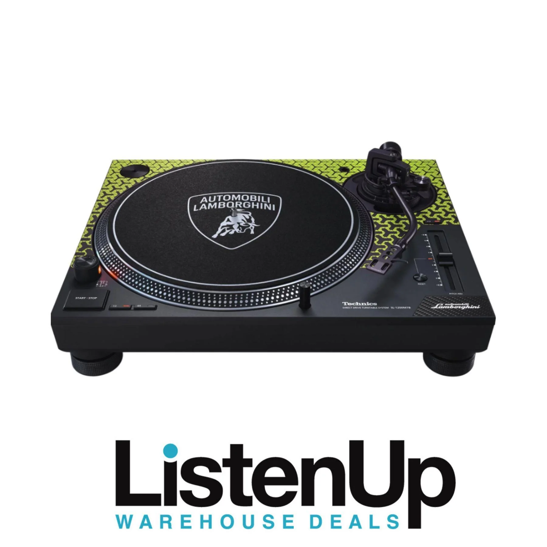 Technics SL-1200M7 Special Edition Lamborghini Direct Drive Turntable - Clearance / Open Box - Image 8
