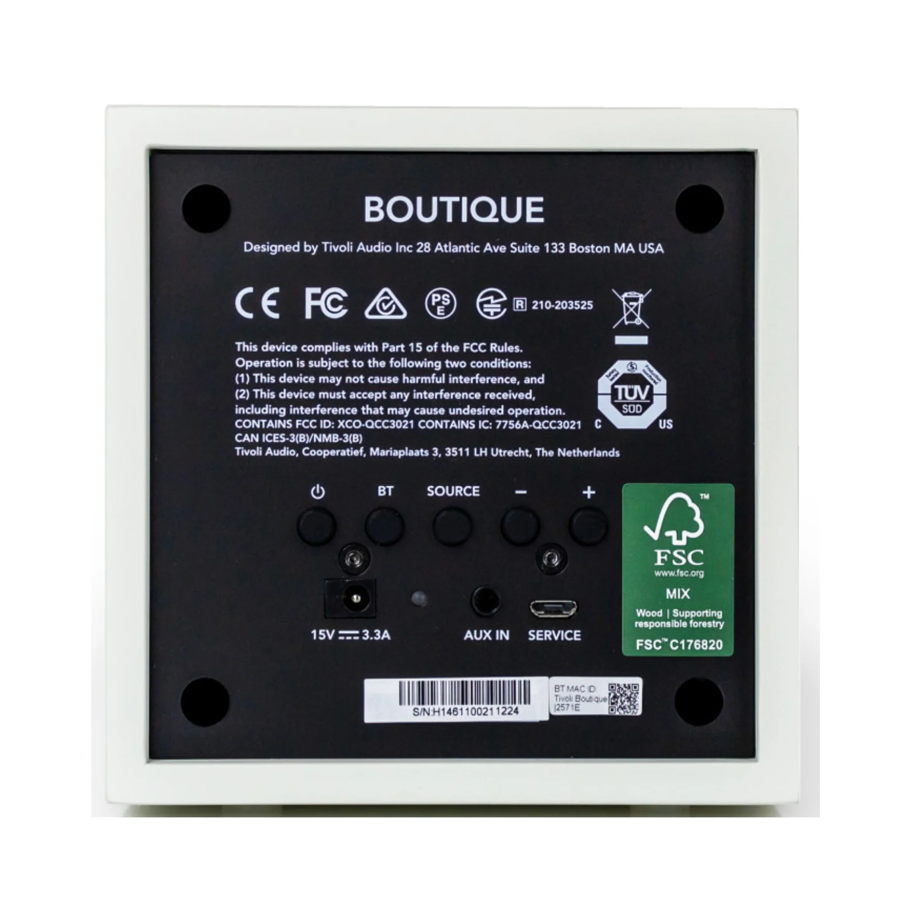 Tivoli Audio Boutique Wireless Speaker - Image 3