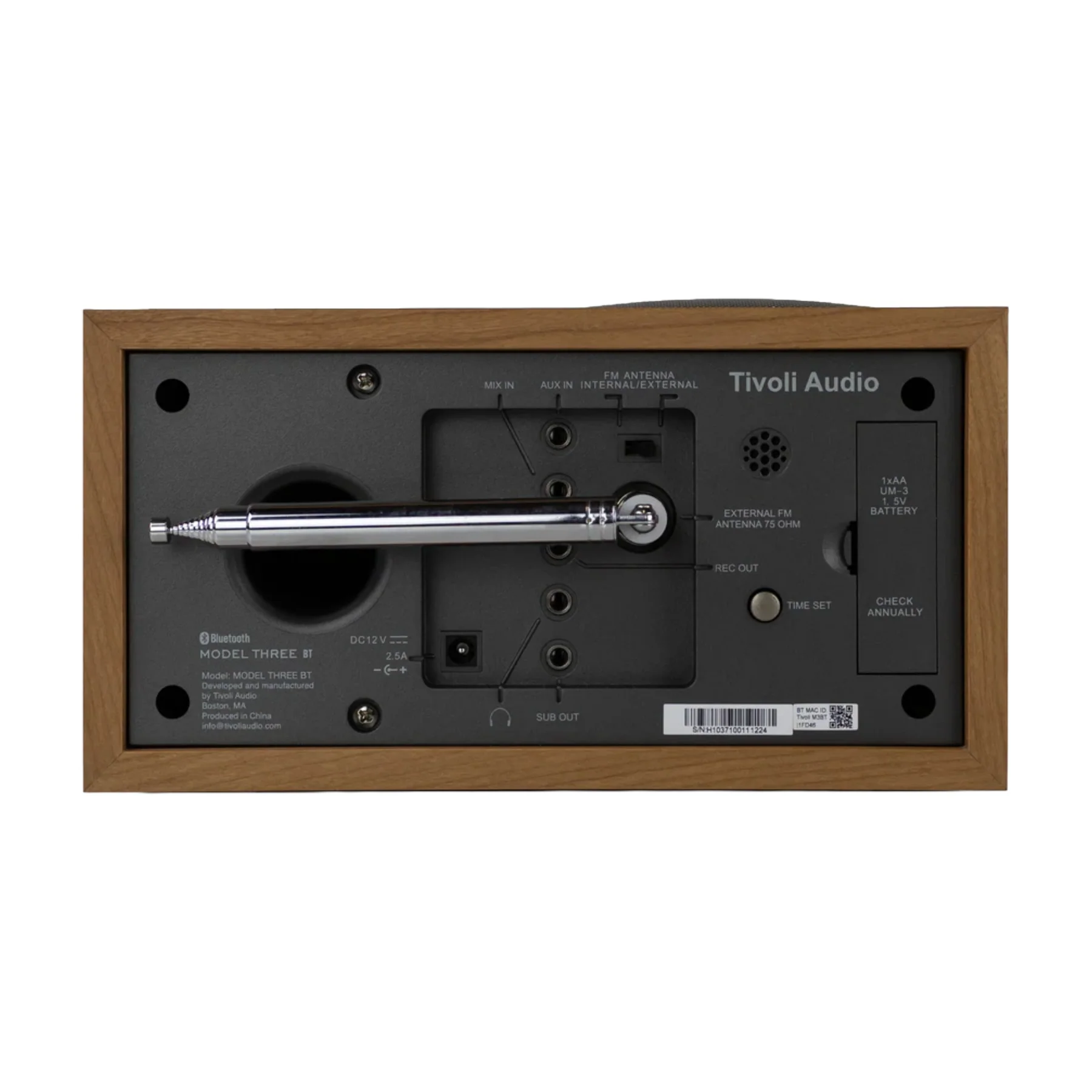 Tivoli Audio Model Three BT USB-C/A Clock Radio - Image 6