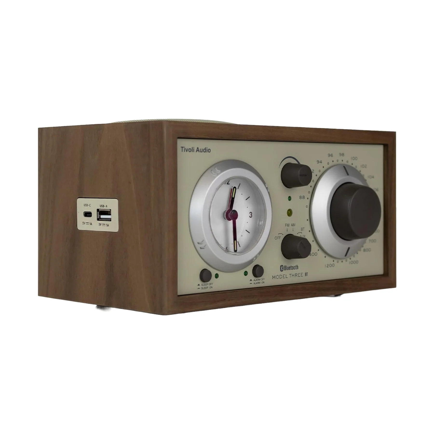 Tivoli Audio Model Three BT USB-C/A Clock Radio - Clearance / Open Box