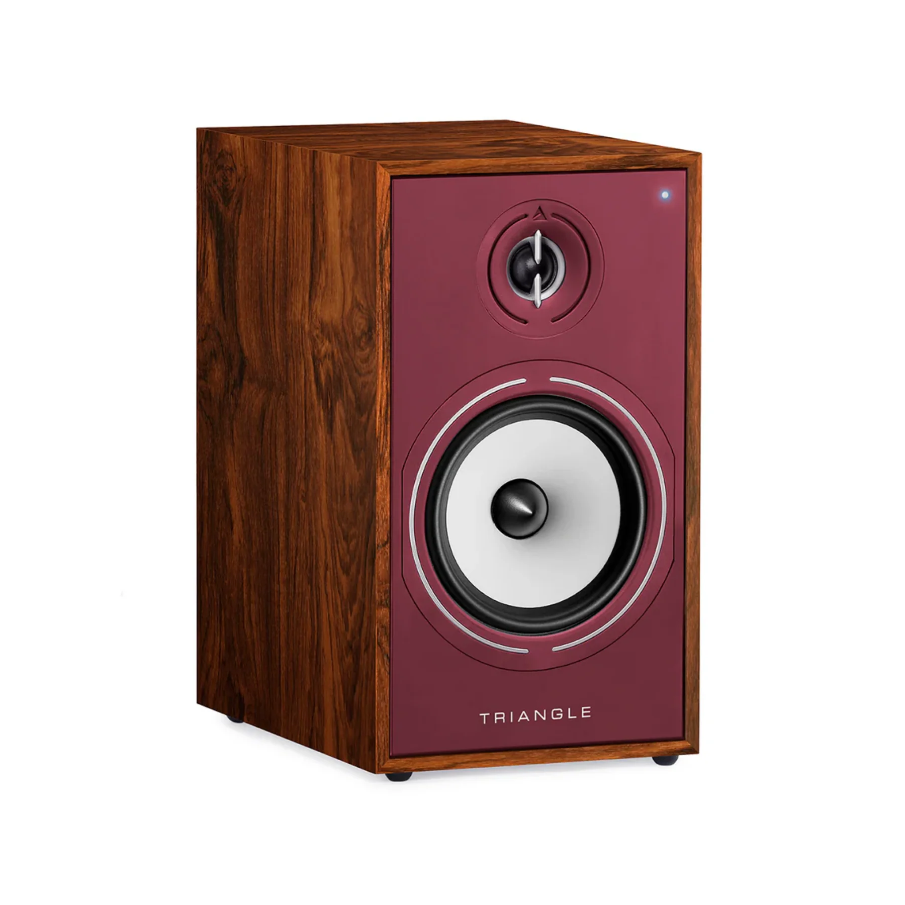 Triangle Borea BR02 Connect Wireless Powered Bookshelf Speaker With Arc - Burgundy Edition - Image 3