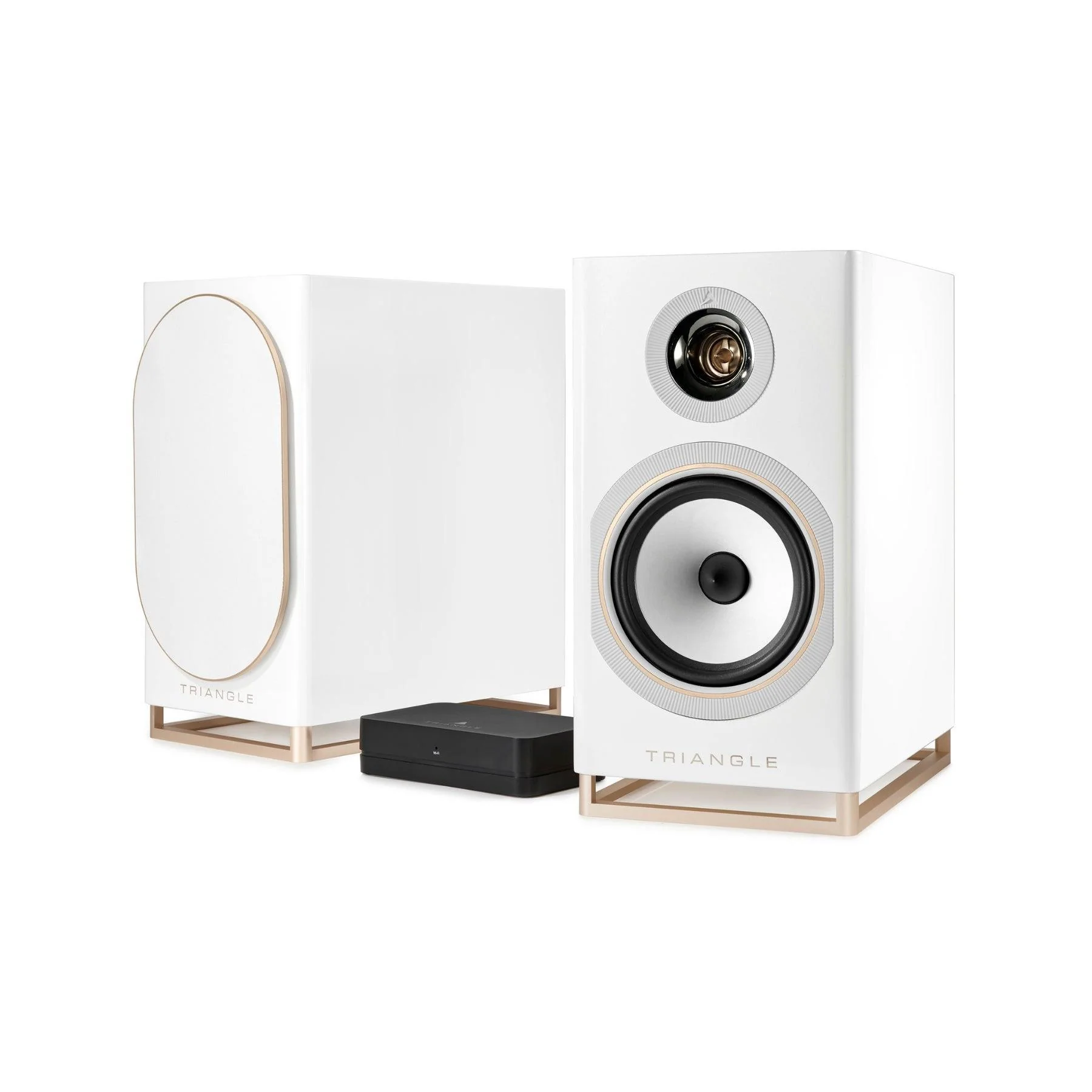 Triangle Capella WiFi & Bluetooth Powered Speakers (Pair) - Clearance / Open Box