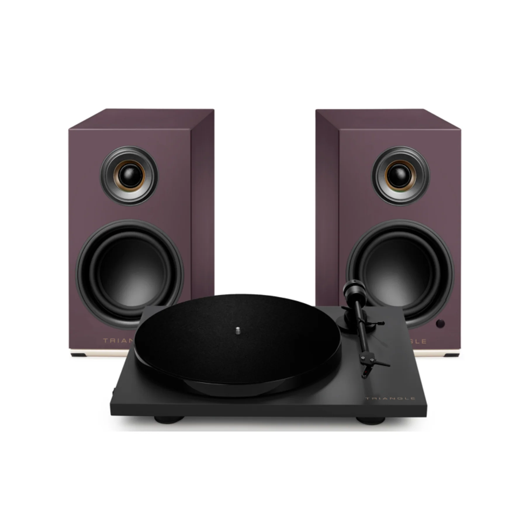Triangle Lunar 1 Turntable & AIO Twin Powered Bookshelf Speakers - Image 3