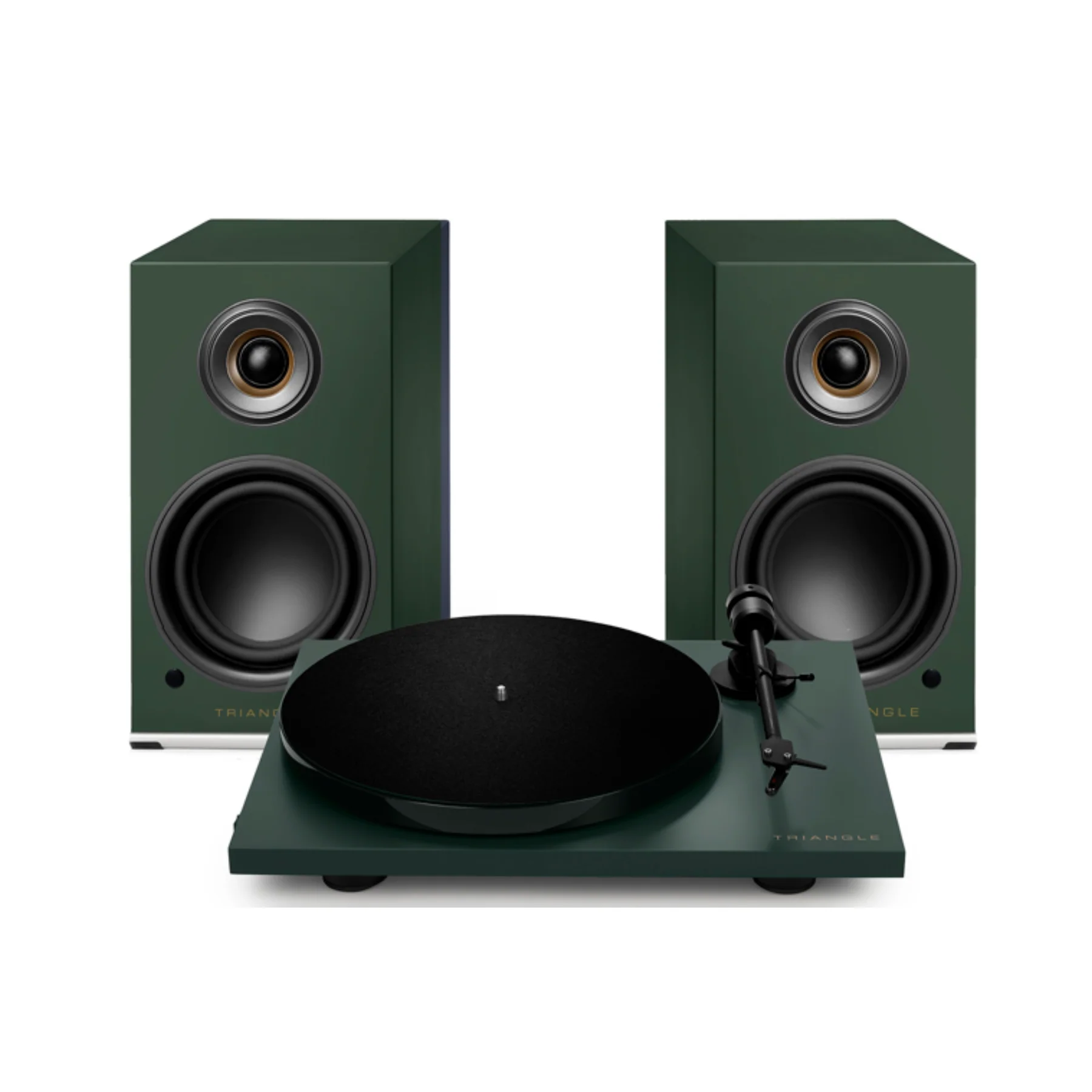 Triangle Lunar 1 Turntable & AIO Twin Powered Bookshelf Speakers - Image 4