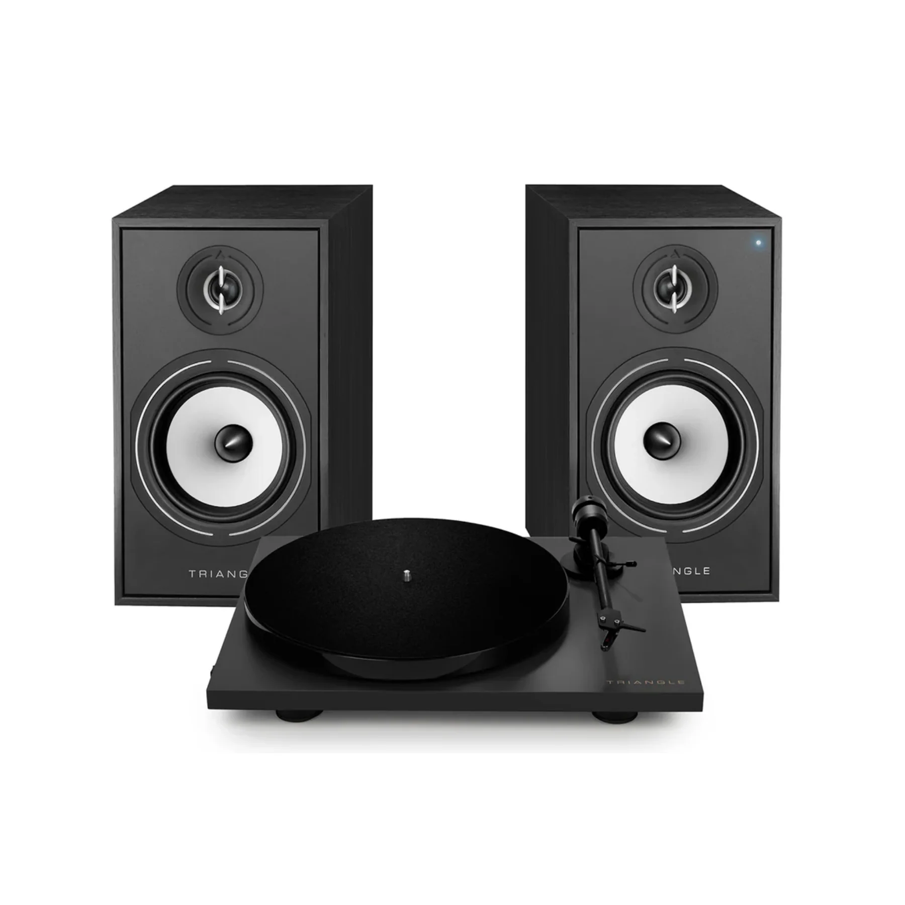 Triangle Lunar 1 Turntable with Borea BR03 Connect Wireless Powered Bookshelf Speaker With Arc - Image 6