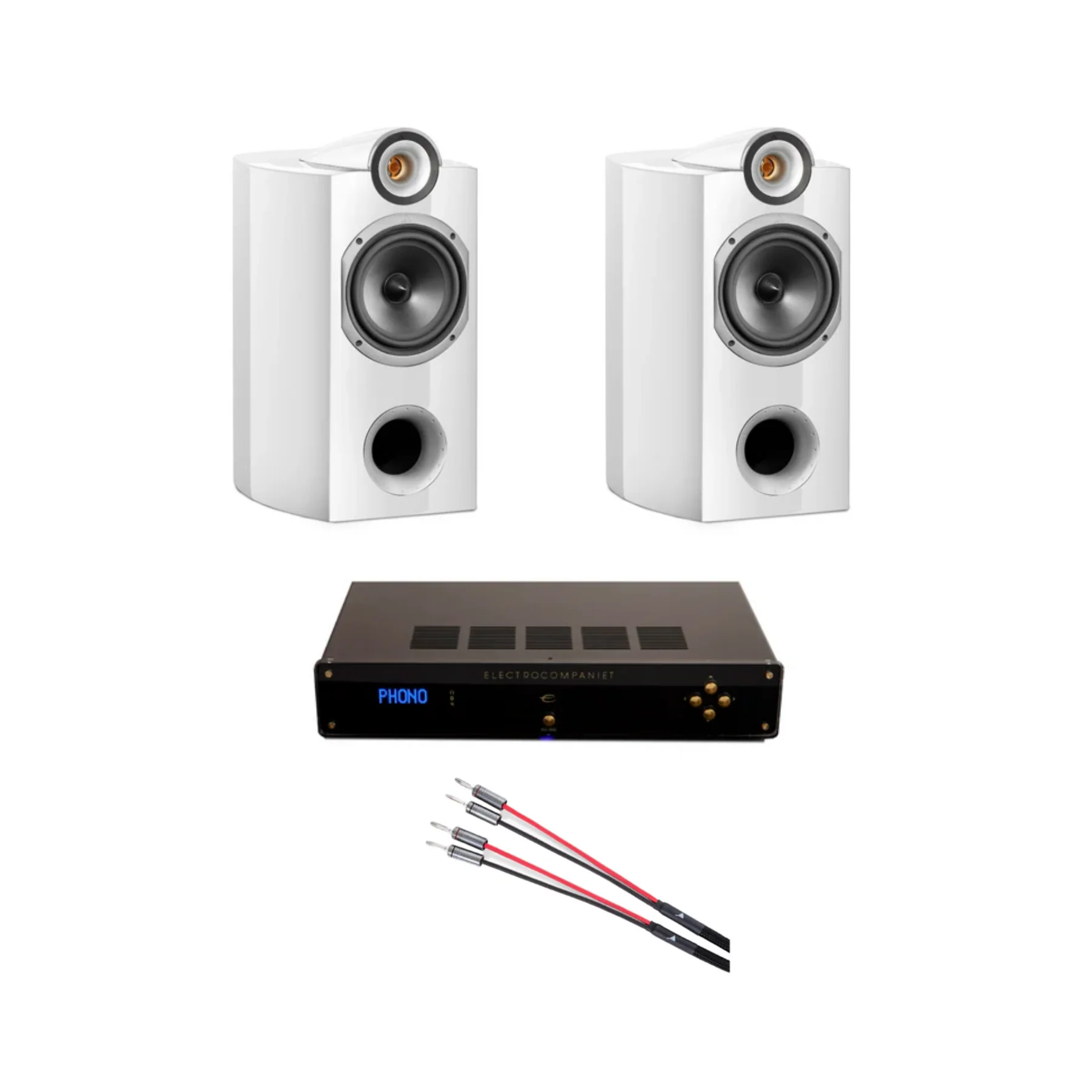 Triangle Theta Bookshelf Speakers & Electrocompaniet ECI80D Integrated Amp - Image 3