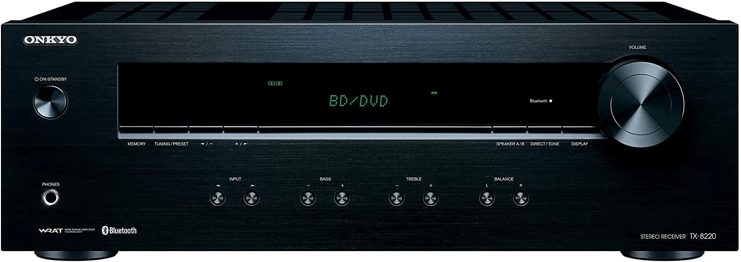 Onkyo TX-8220 - Stereo Receiver with Built-In Bluetooth